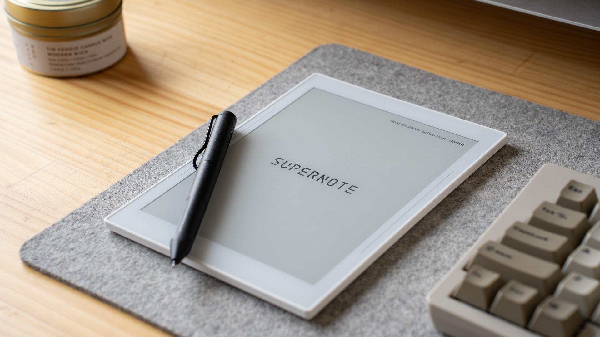 極上の「手書き感」。ノート特化タブレットの決定版「Supernote 極上の「手書き感」。ノート特化タブレットの決定版「Supernote