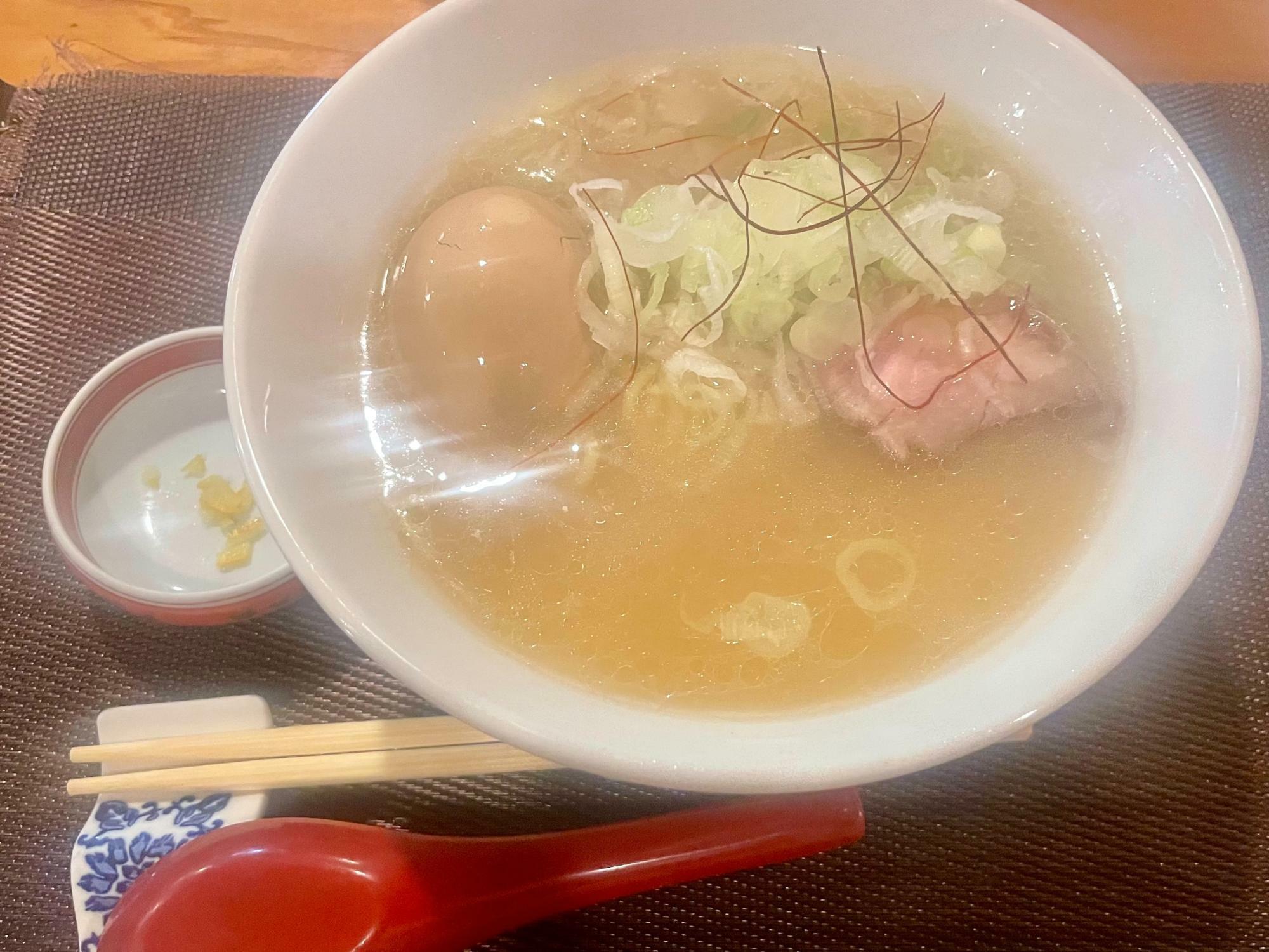 鯛だし塩らぁめん 900円