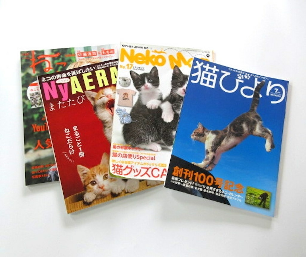 猫の雑誌にも度々紹介されています