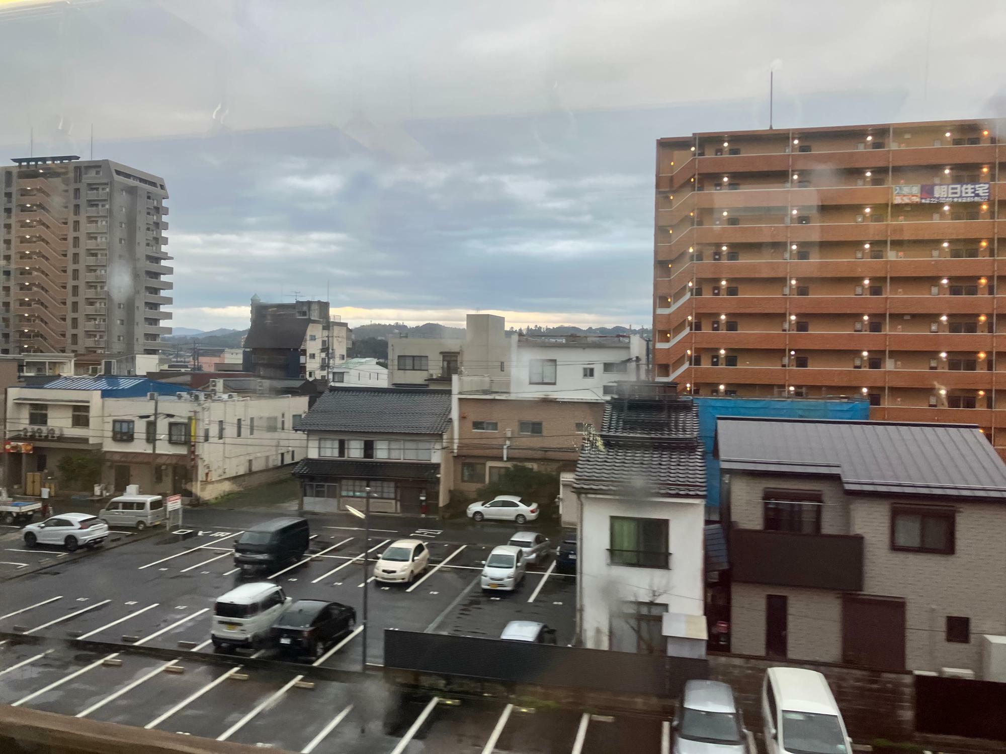 松江市の街並み（筆者撮影）