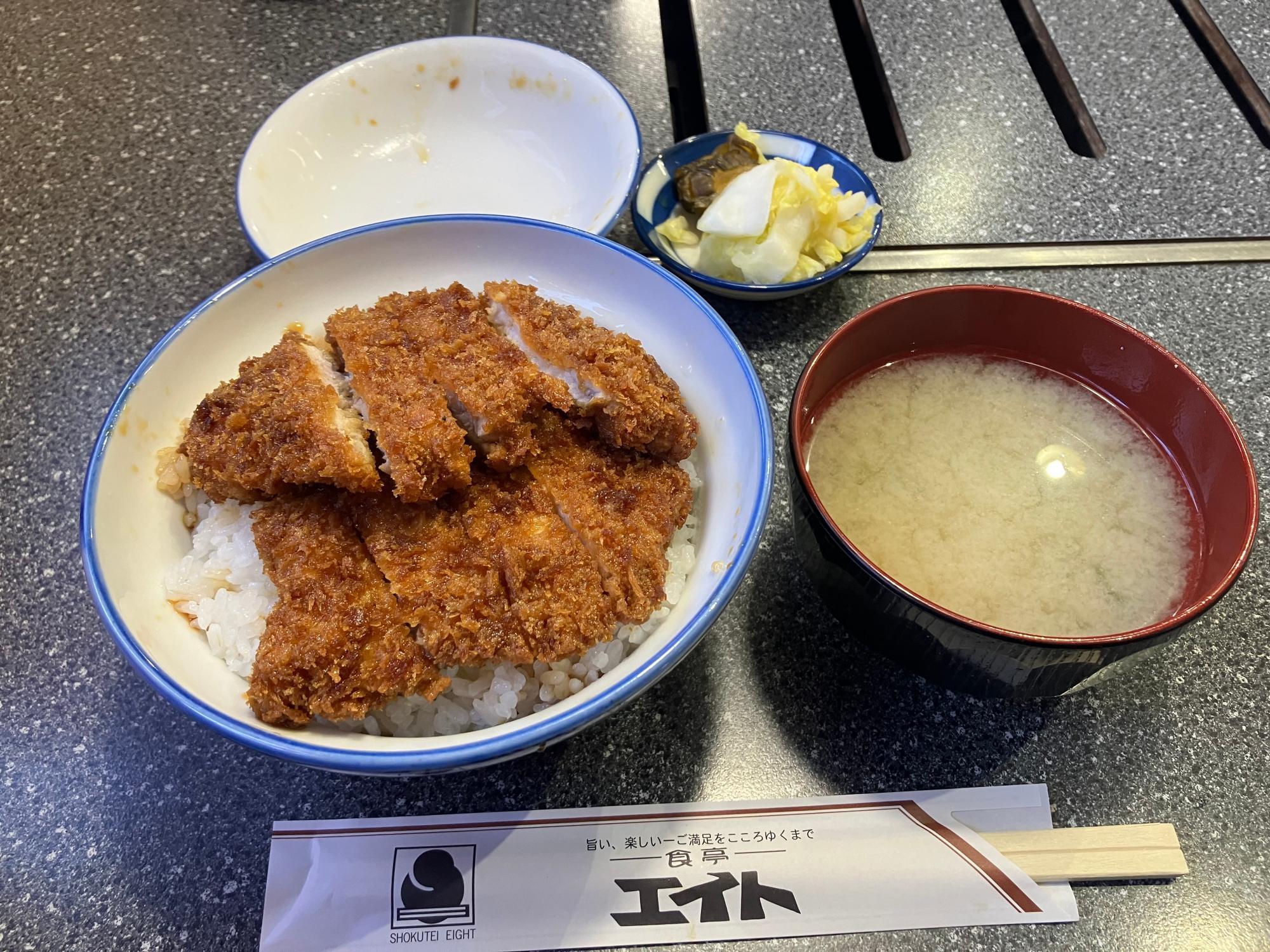 下仁田カツ丼（筆者撮影）