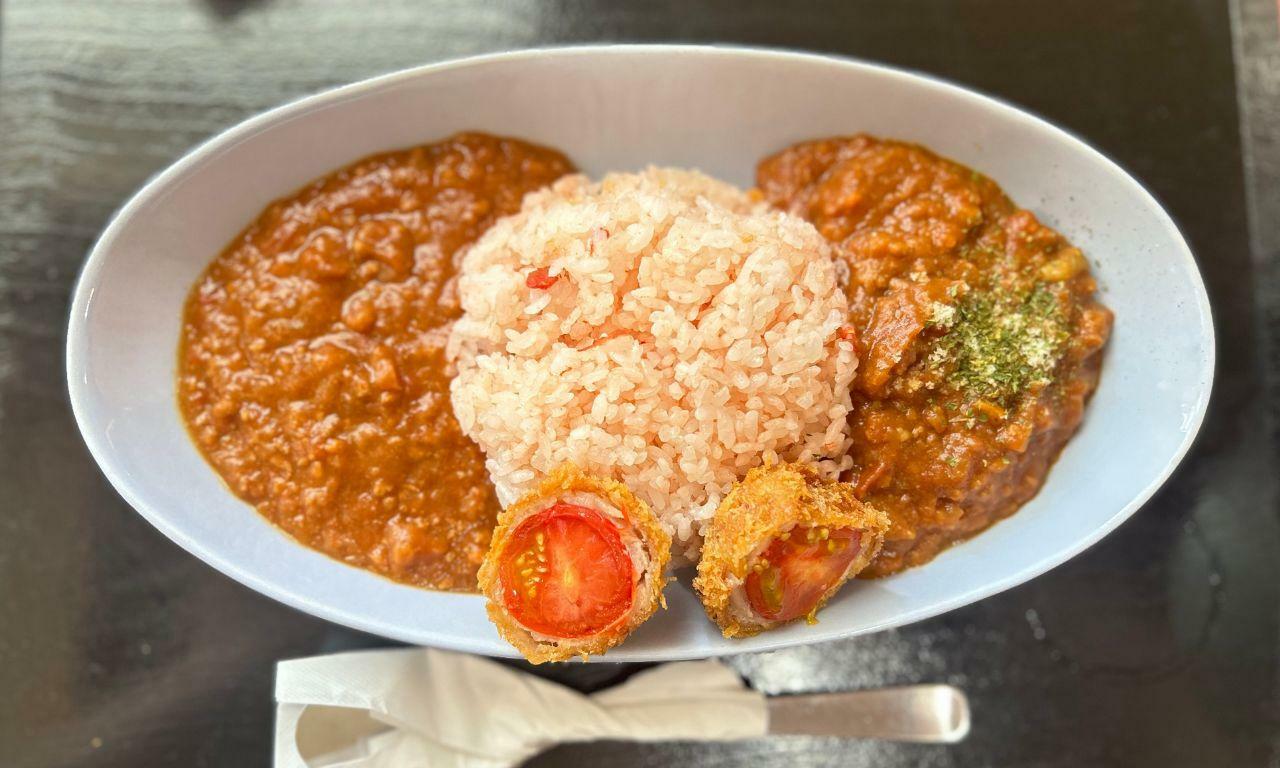 水織うどんの北本トマトカレー