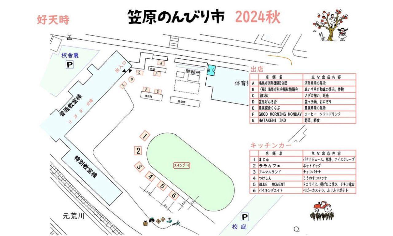 笠原のんびり市実行委員会様　提供