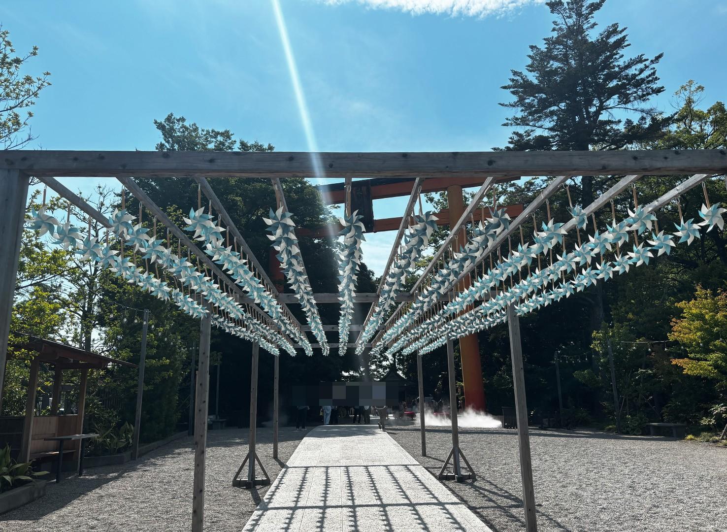 川越市】風鈴の音と川のせせらぎに癒される夏の涼しさを感じる