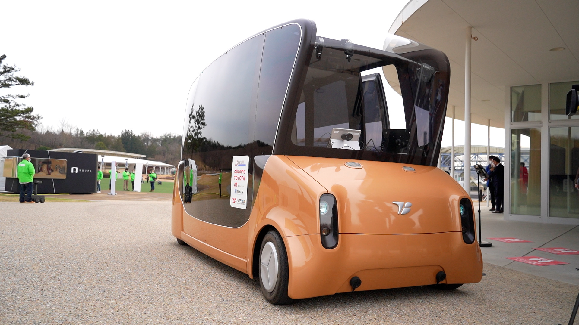 トヨタ紡織株式会社が開発した自走運転コンセプト車両「MOOX(ムークス)」
