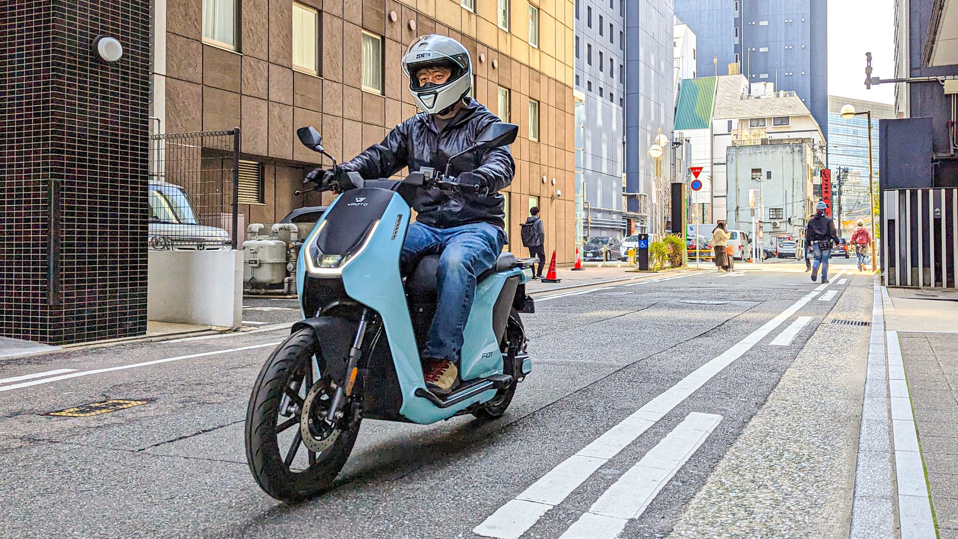 XEAM notte v2 50cc 電動バイク 原付 中古車 ライトブルー - その他