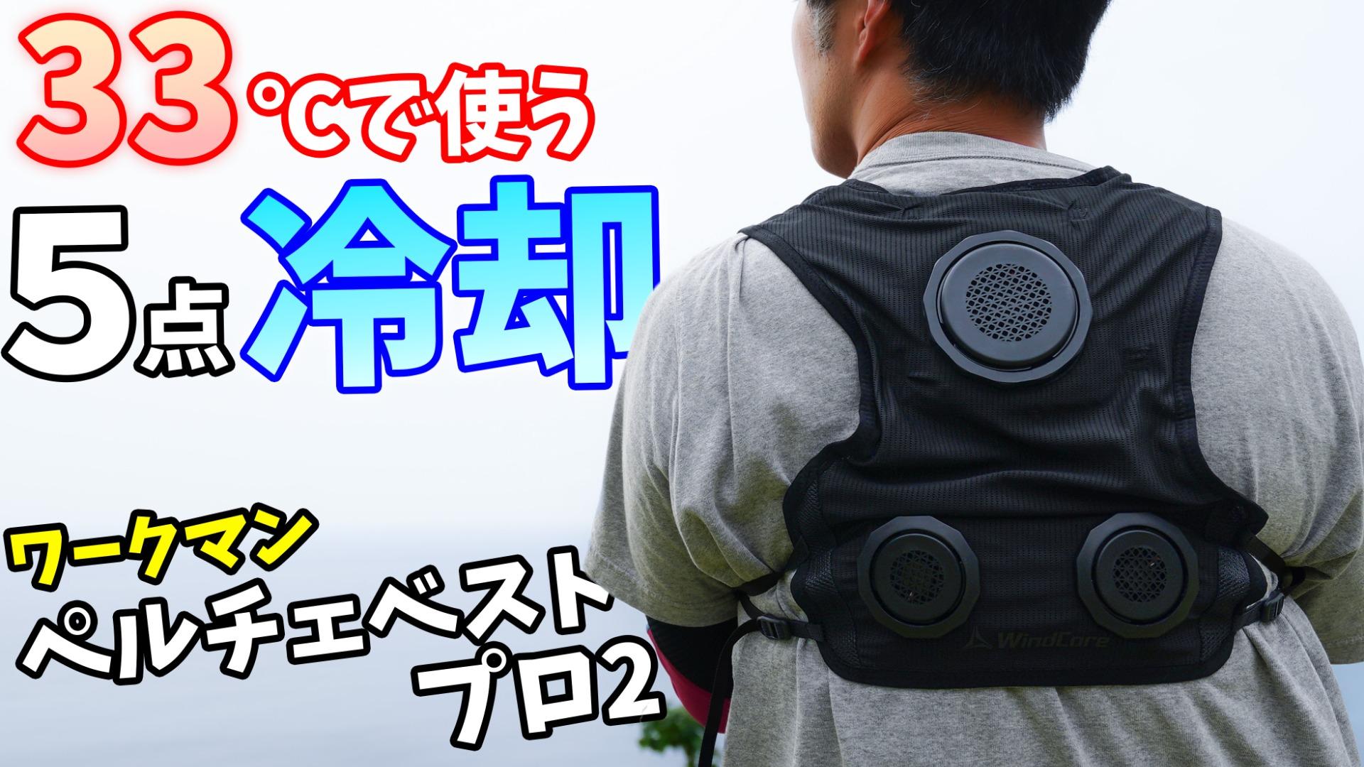 ワークマン　ペルチェベスト ワークマン】5点冷却のペルチェベスト！進化したワークマンの