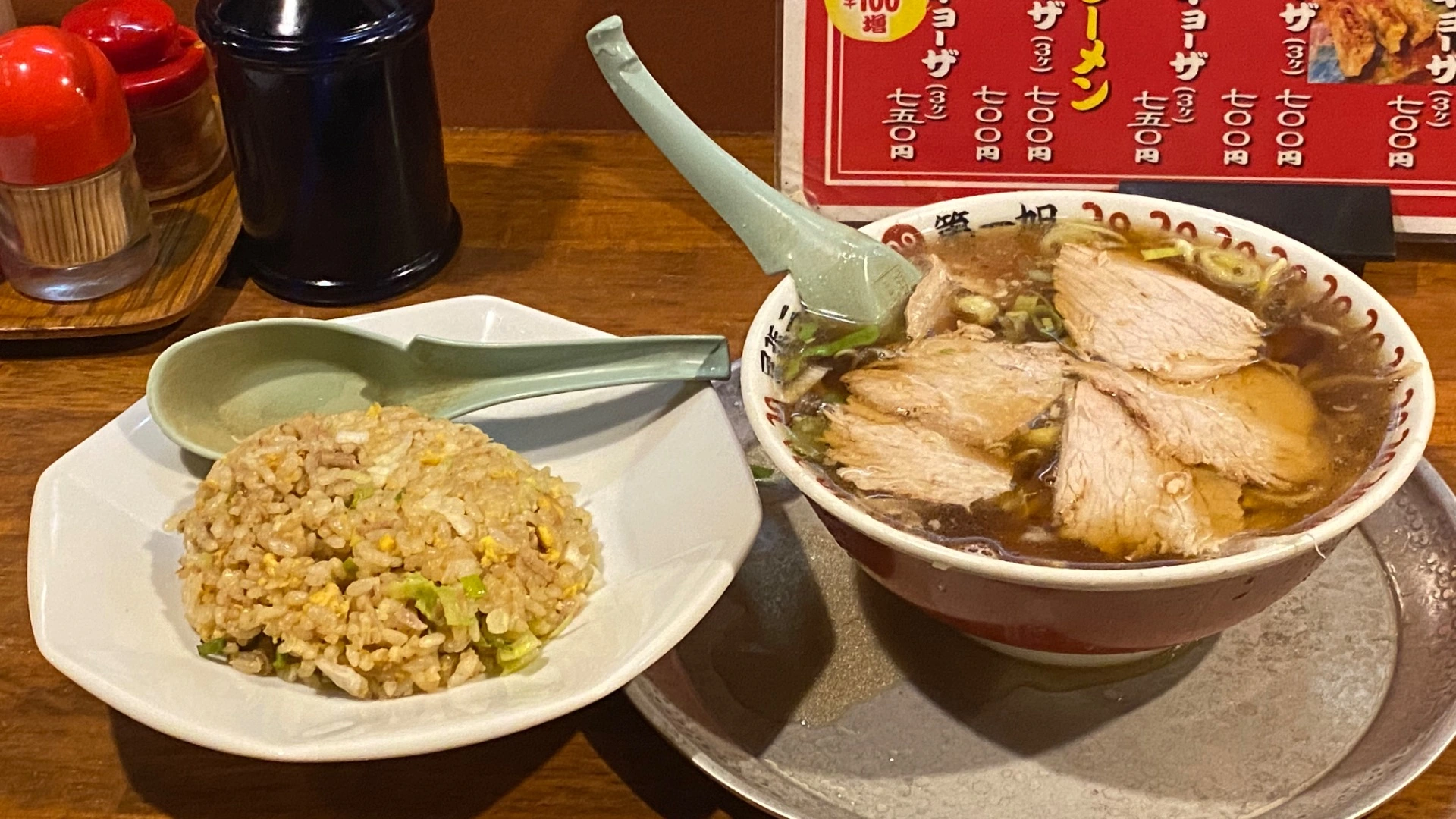 【名古屋市中区】ラーメンチャーハンで700円！「尾張ラーメン第一