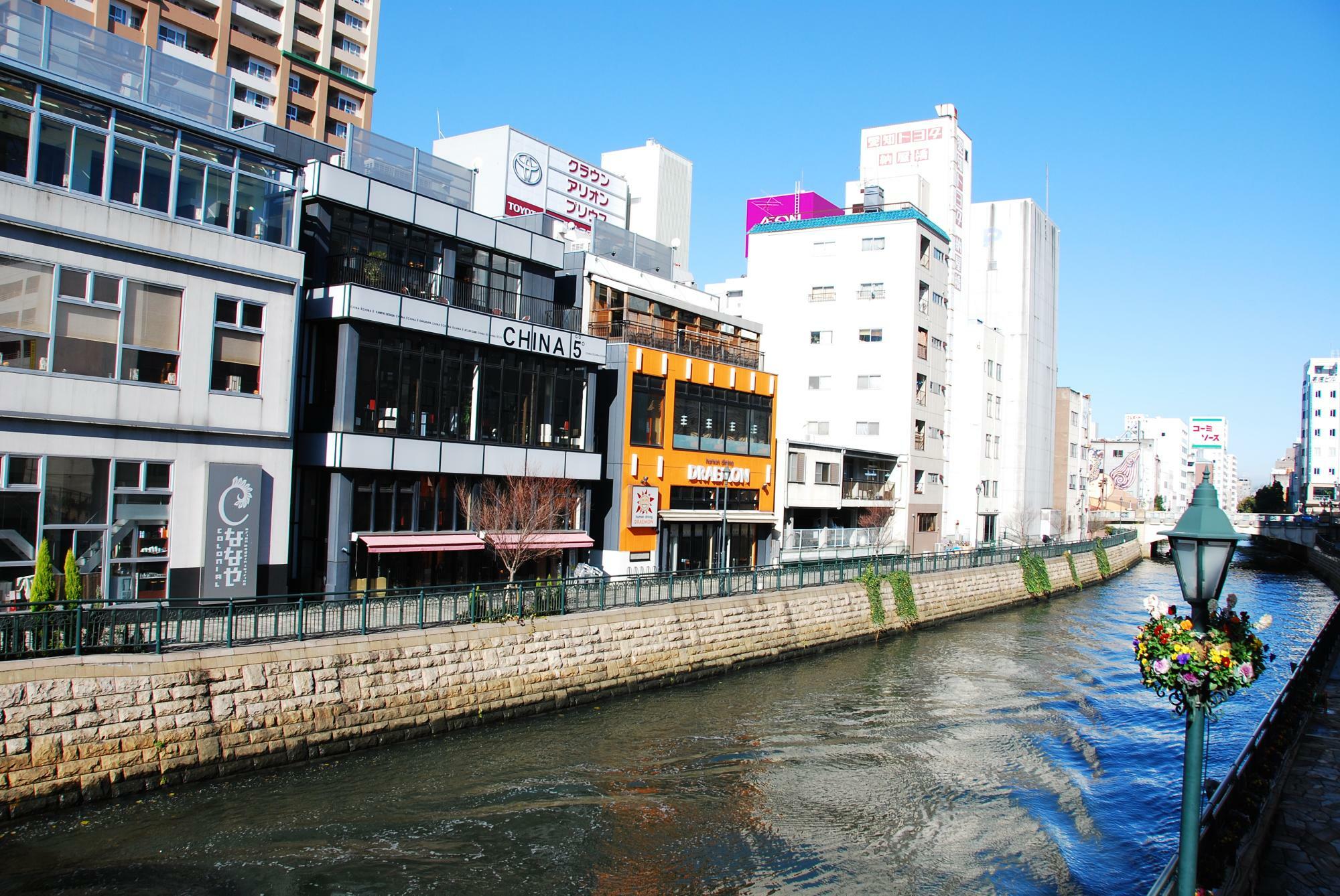 名古屋城下への物資輸送の動脈だった「堀川」