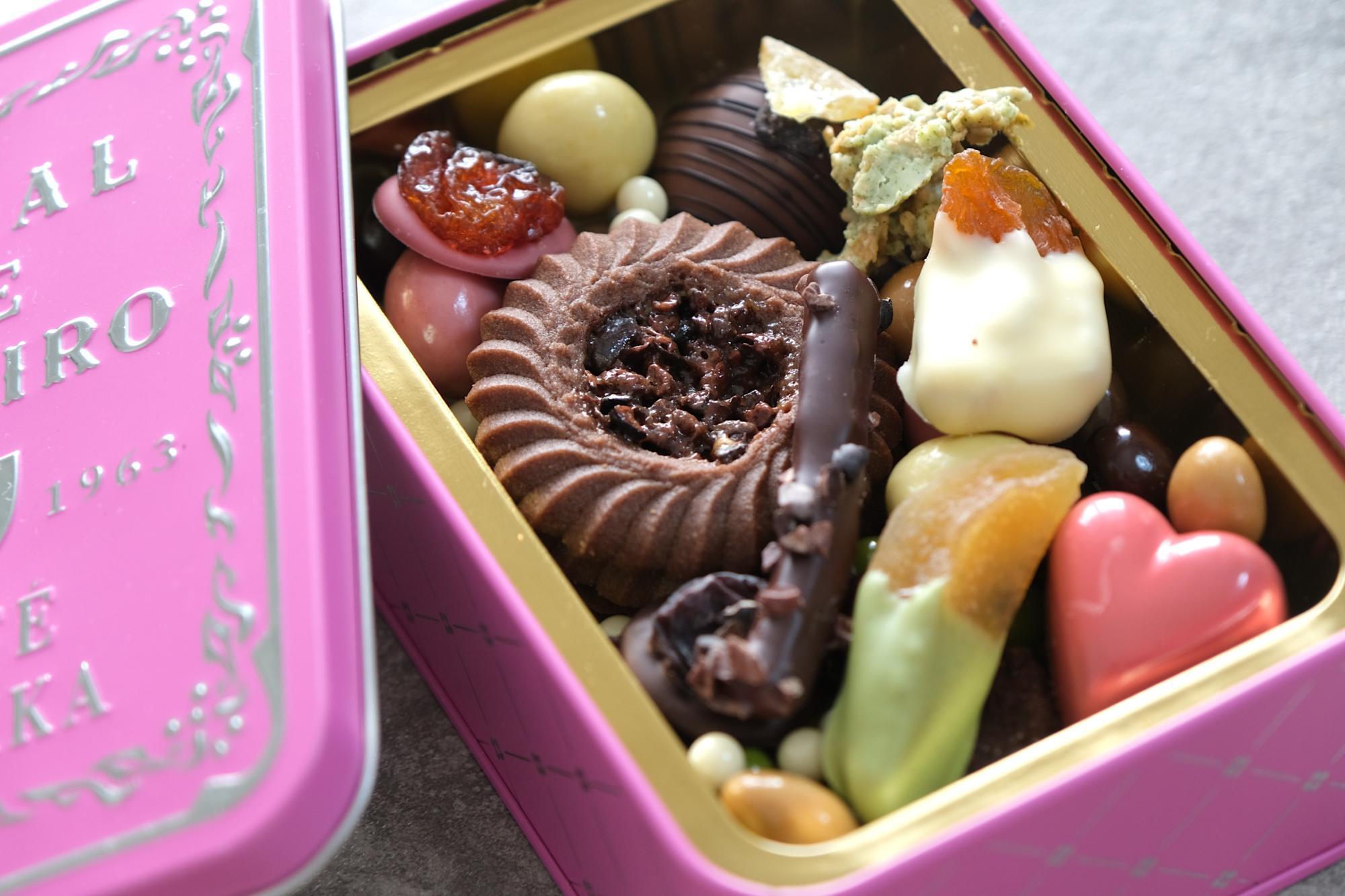 専用　クラブハリエ　カフェタナカ　シェシバタ　アムールデュショコラ　BOX カフェタナカ＞ジェイアール名古屋タカシマヤのバレンタイン催事