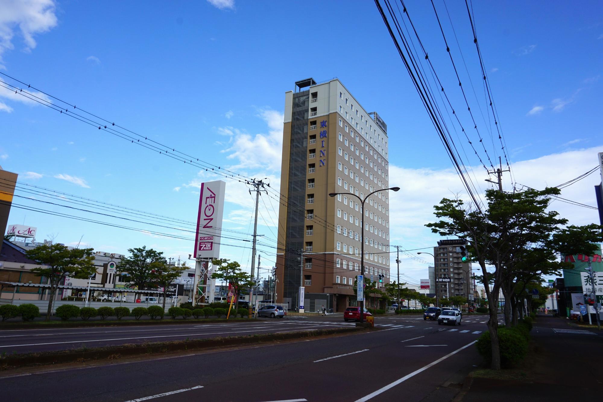 東横インではなく、東横INNの看板