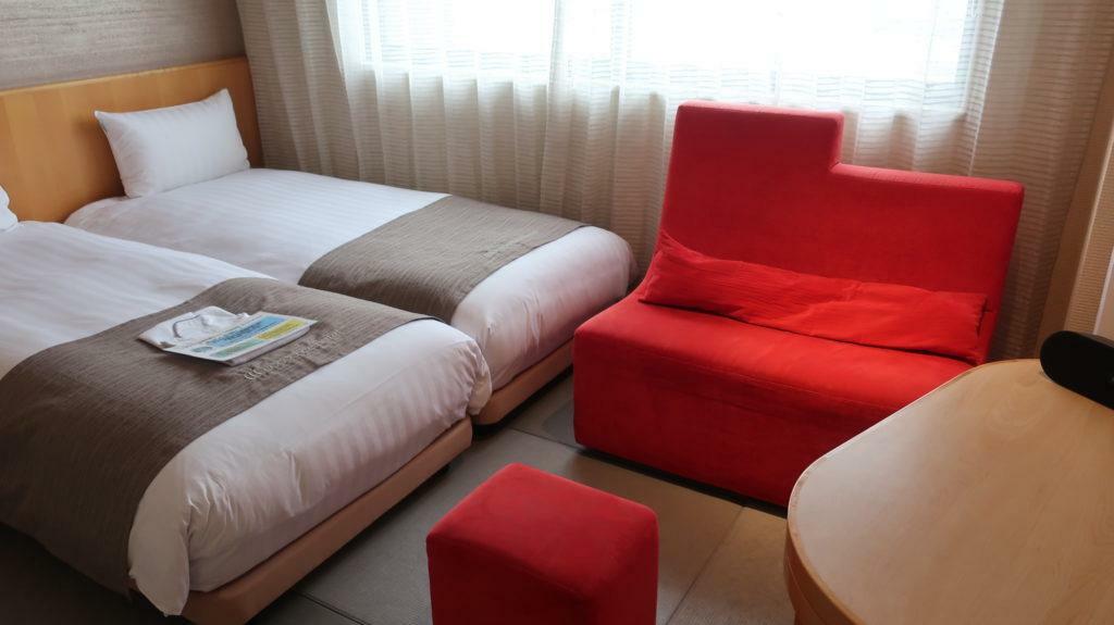 番組で紹介されたココチホテルは、ビジネスながらおしゃれな客室あり。