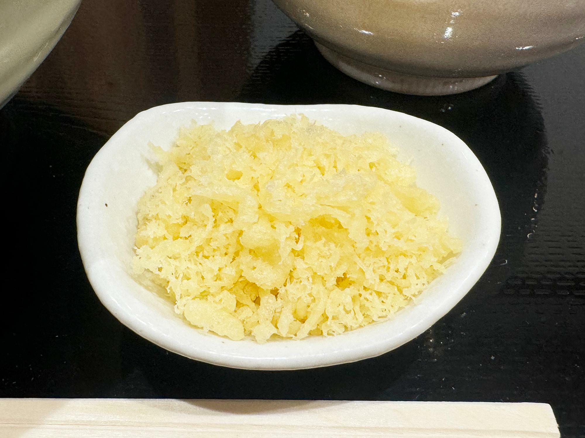 味変に使える天かす