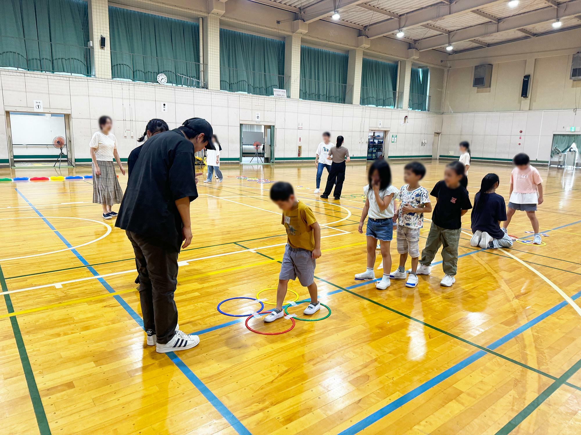 第2部の小学生以下のお子さんの教室の様子