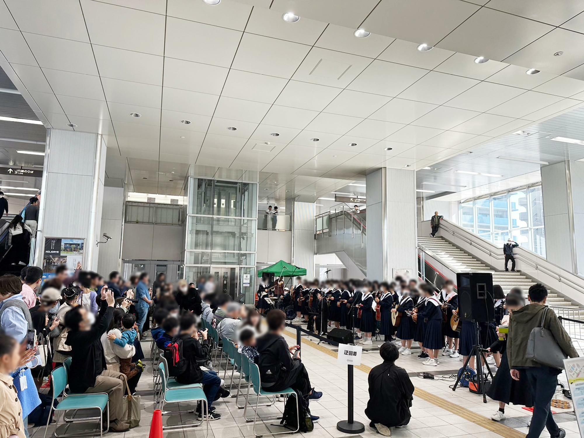 過去の勝川藝術祭の様子（提供：勝川駅西発展会）