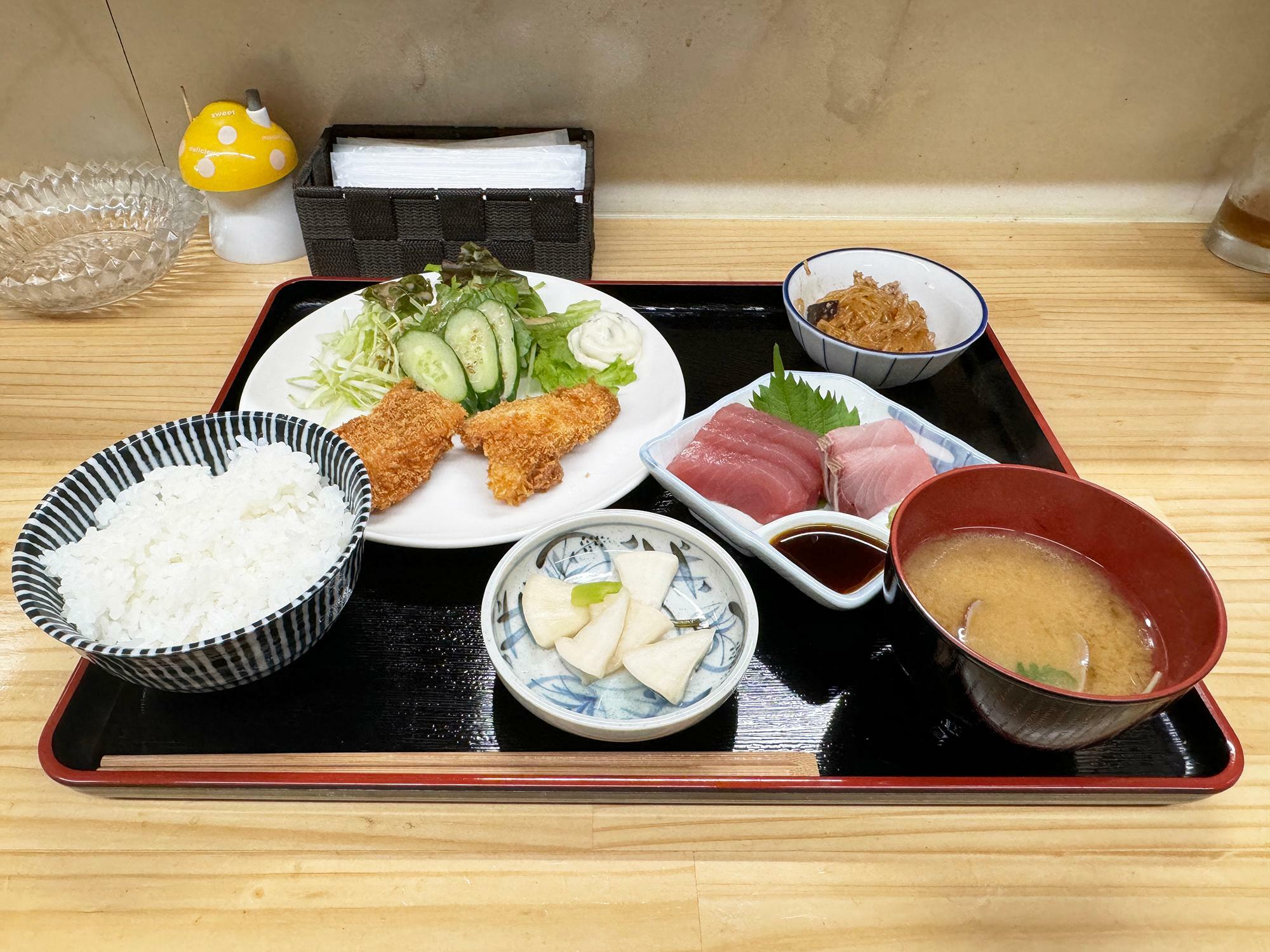 日替わり定食（税込み1100円）