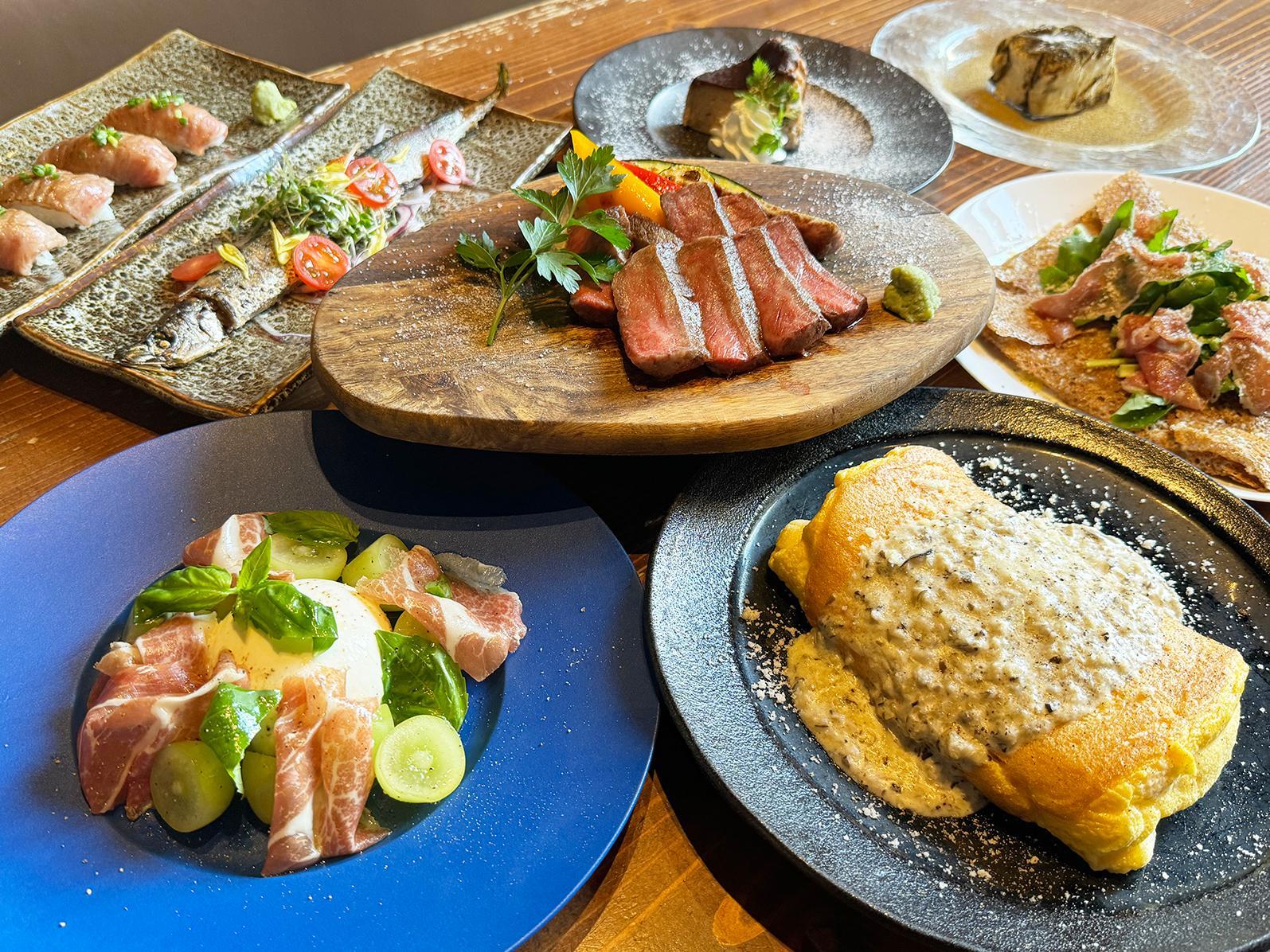 料理はどれも最高です。年末年始の食事会にもおすすめです。