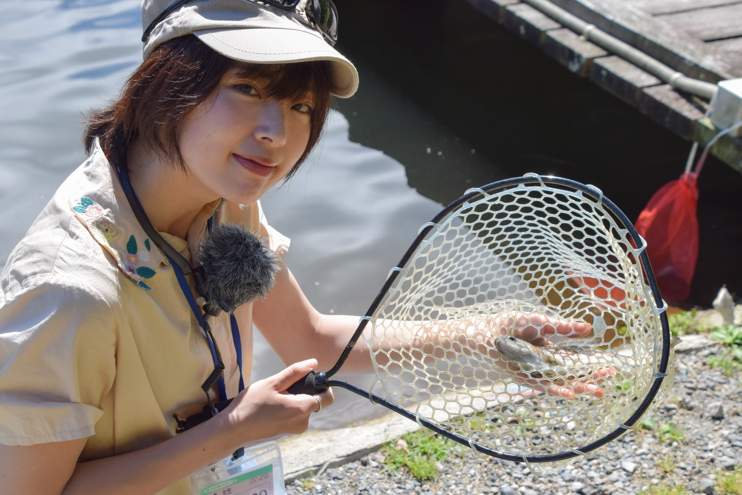 釣り女子部「AREAGEEKS」に出演中のホシノカオリちゃんはムニエル派だそう！