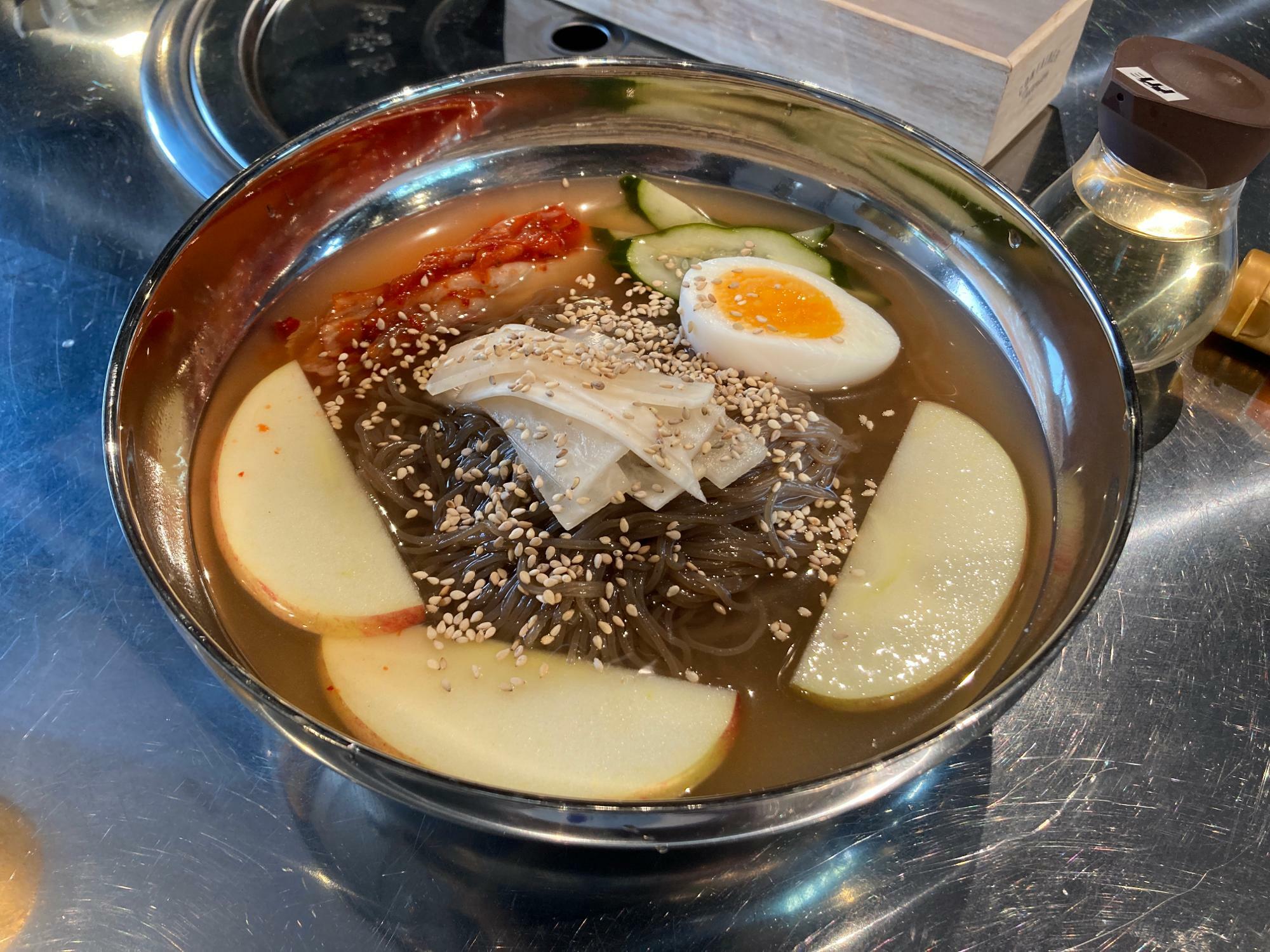 韓国冷麺ランチセット