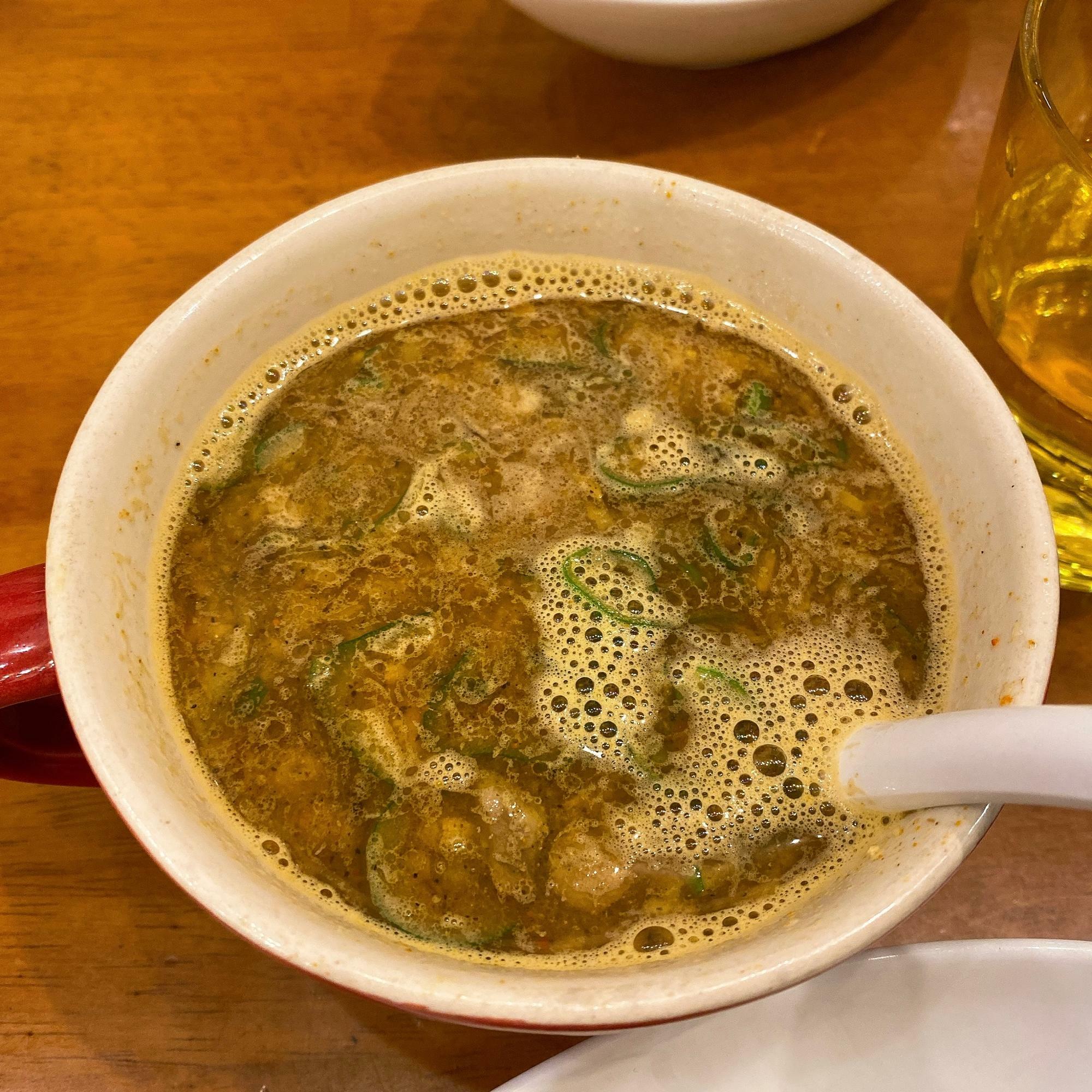 サラサラ系のカレースープ