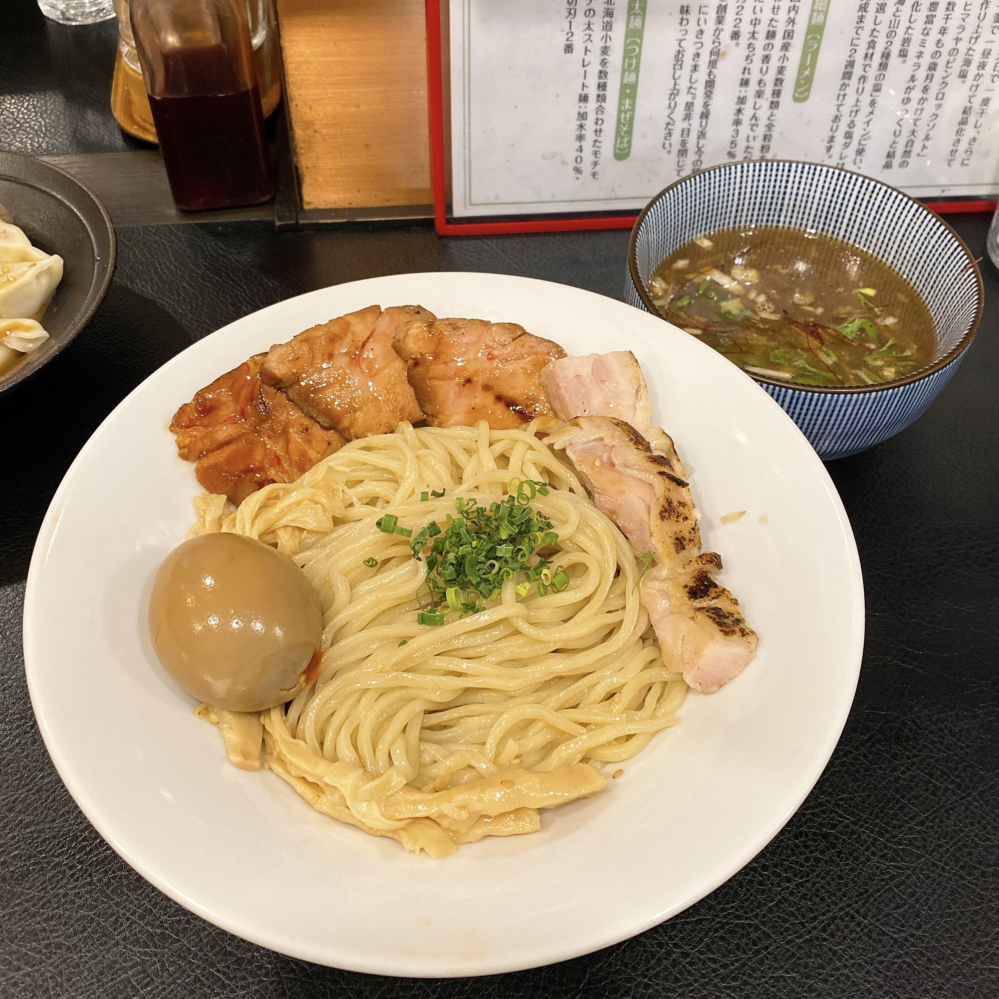 味玉チャーシューつけ麺、あっさり(¥1,180)
