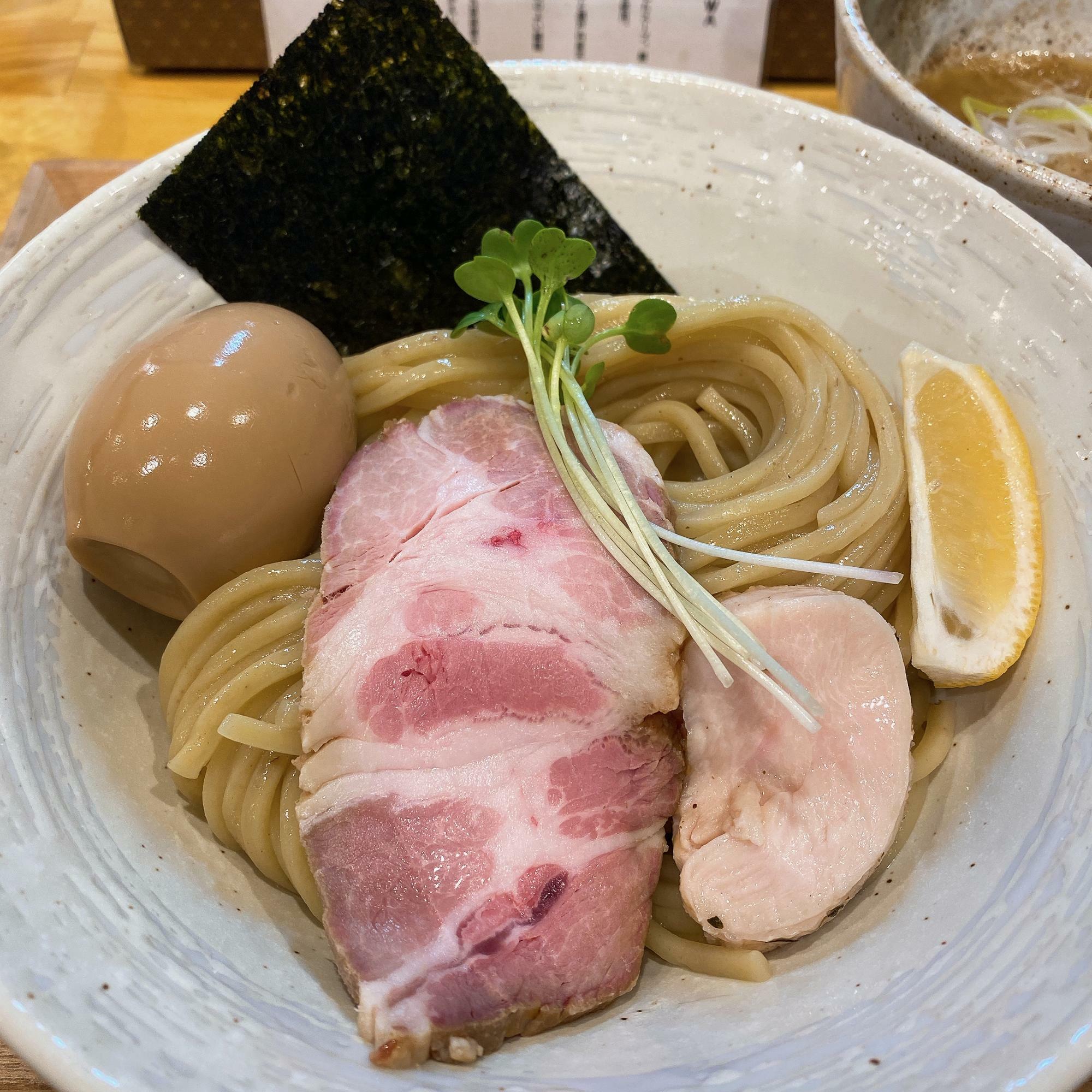 麺線も綺麗です