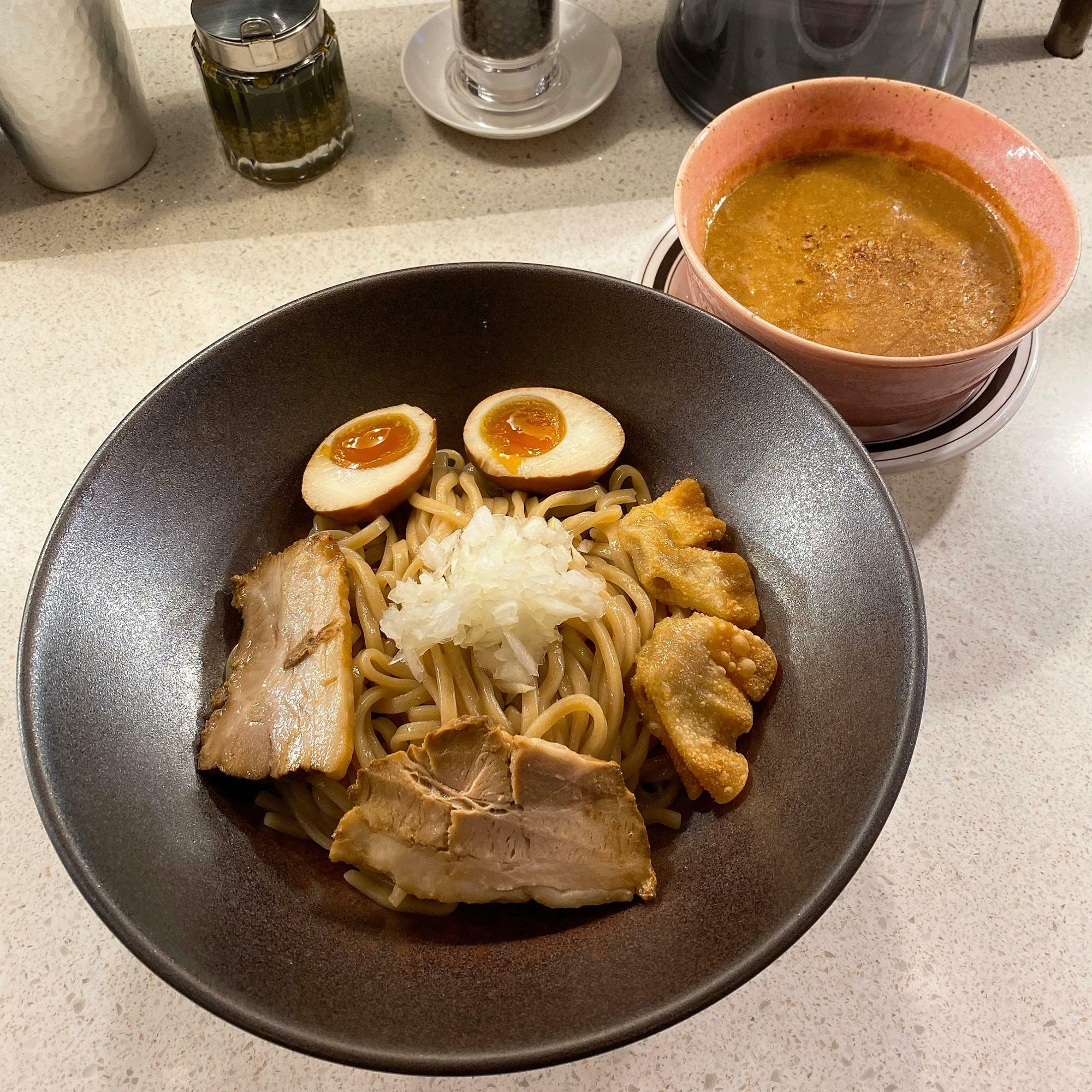 特製海老ポタつけ麺(¥1,030)