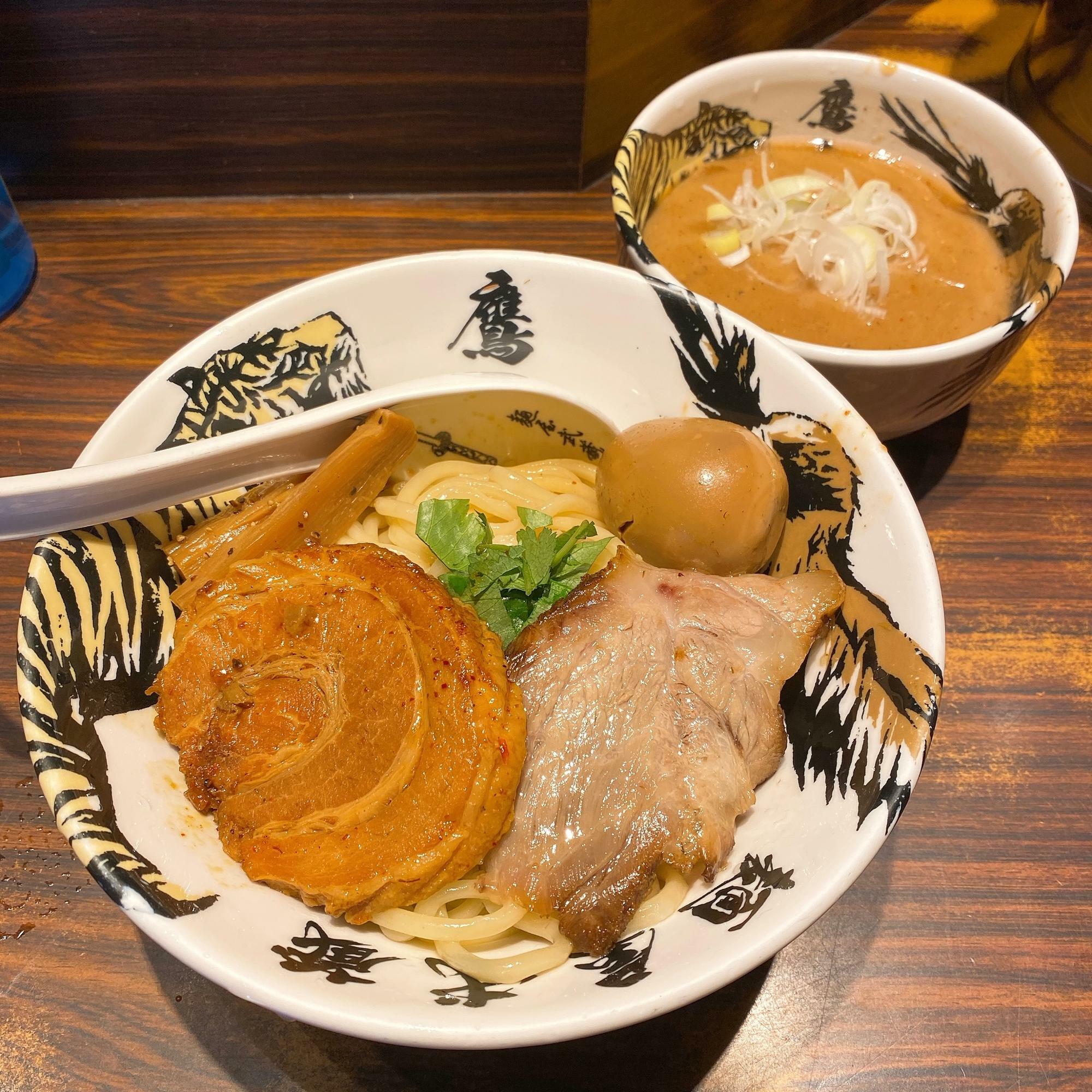 ど！濃厚鷹虎つけ麺、中盛り(¥1,190)