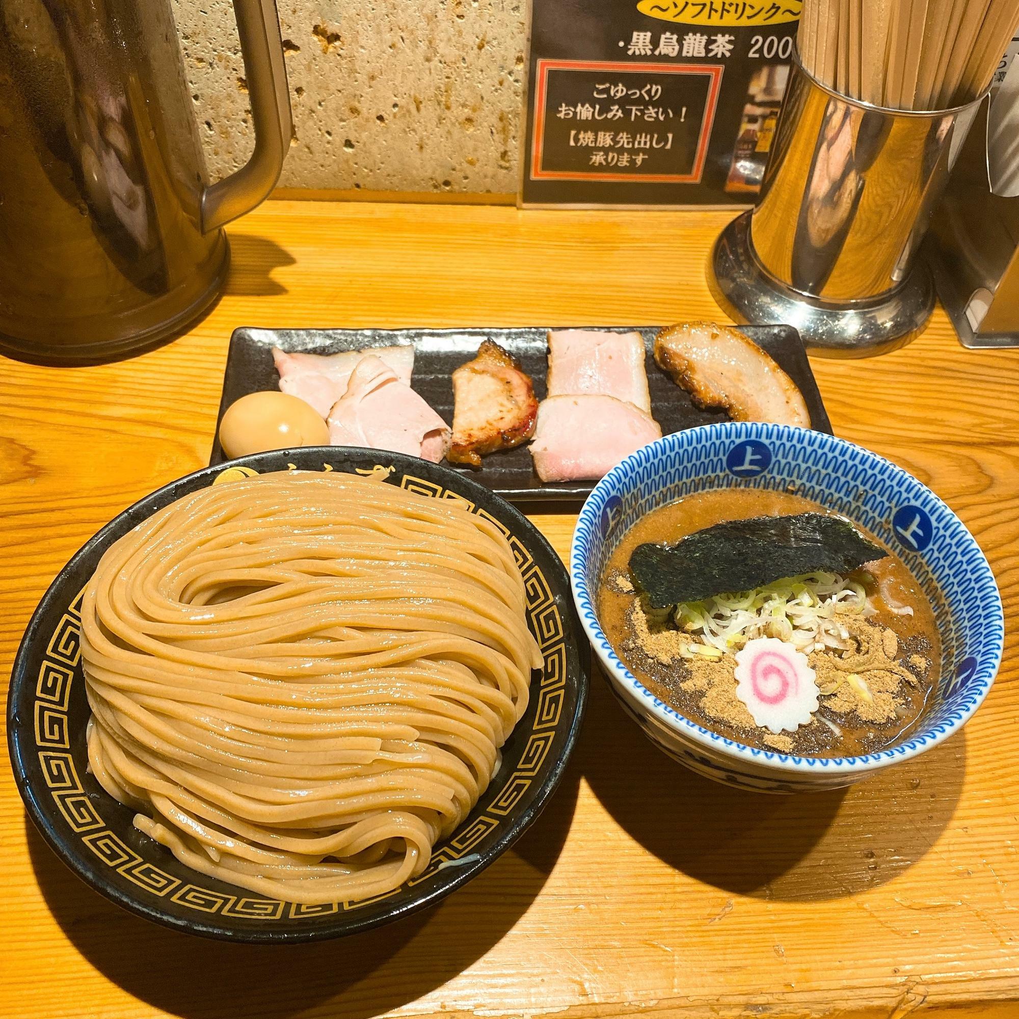 特製つけ麺、中盛り(¥1,560)