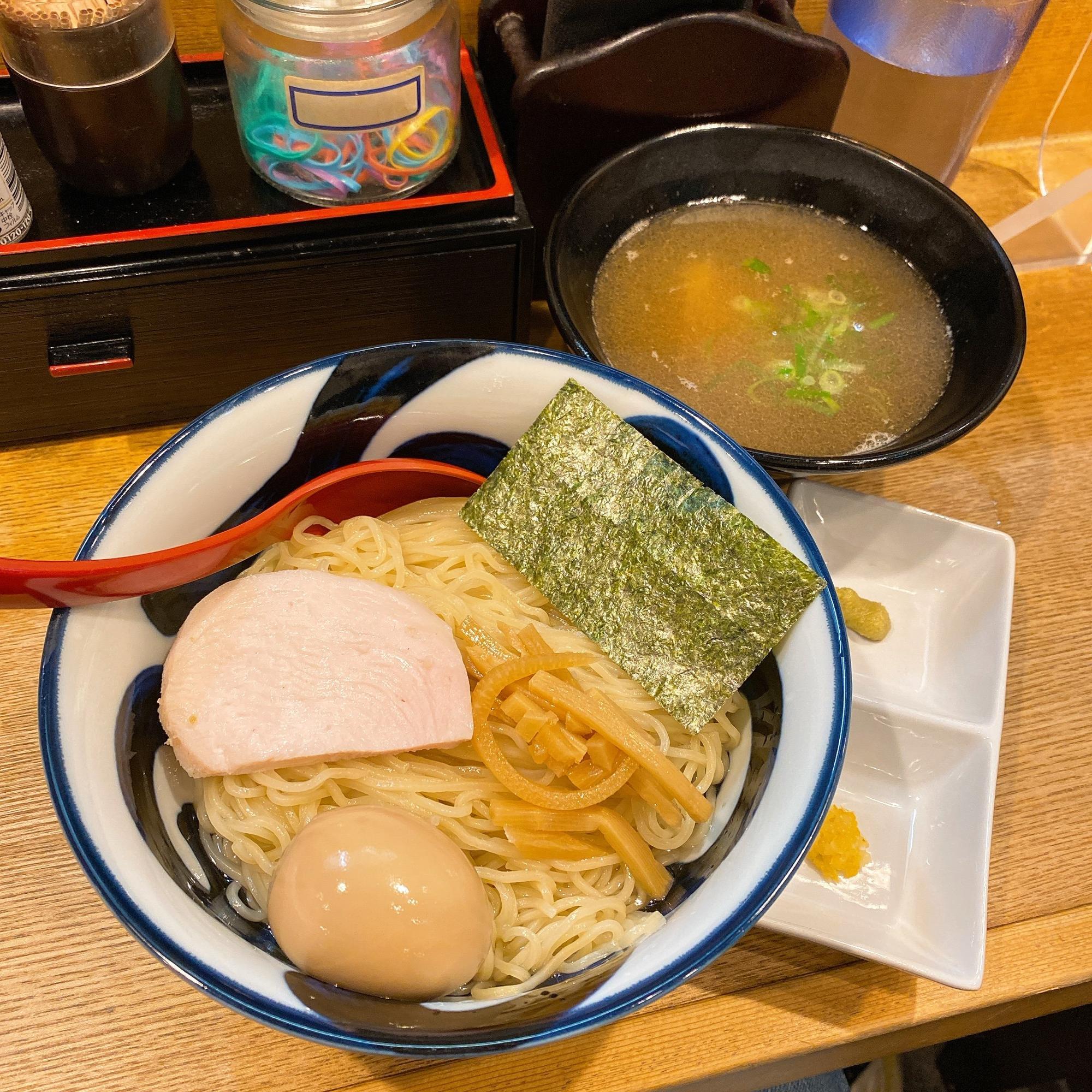 とろ玉鯛煮干しつけ麺(¥1,050)