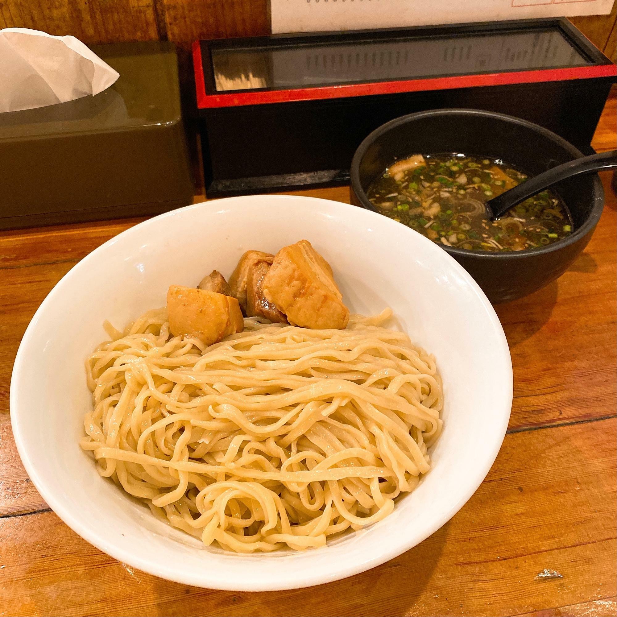 角煮つけ麺、太平麺(¥1,030)