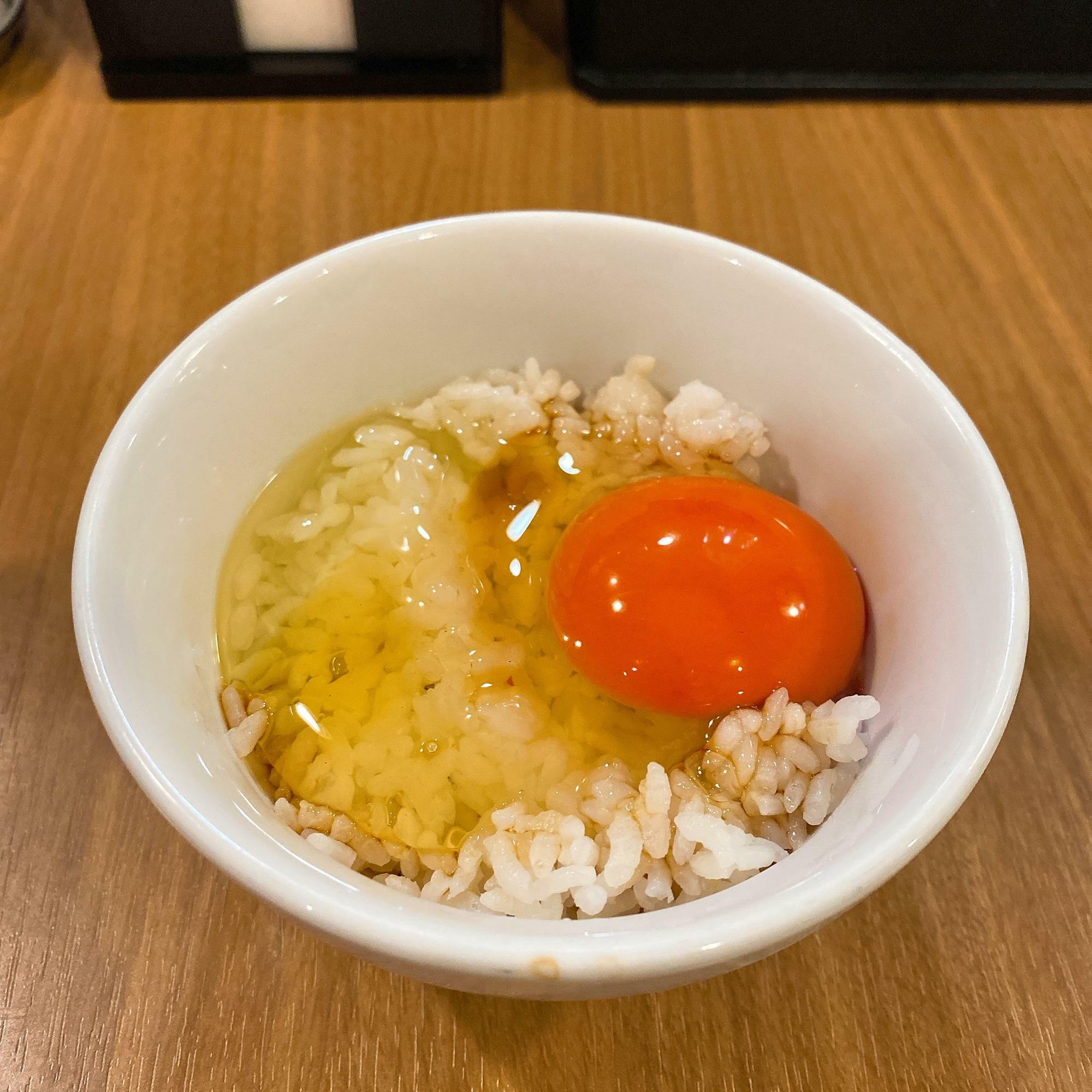 卵かけご飯(¥50)