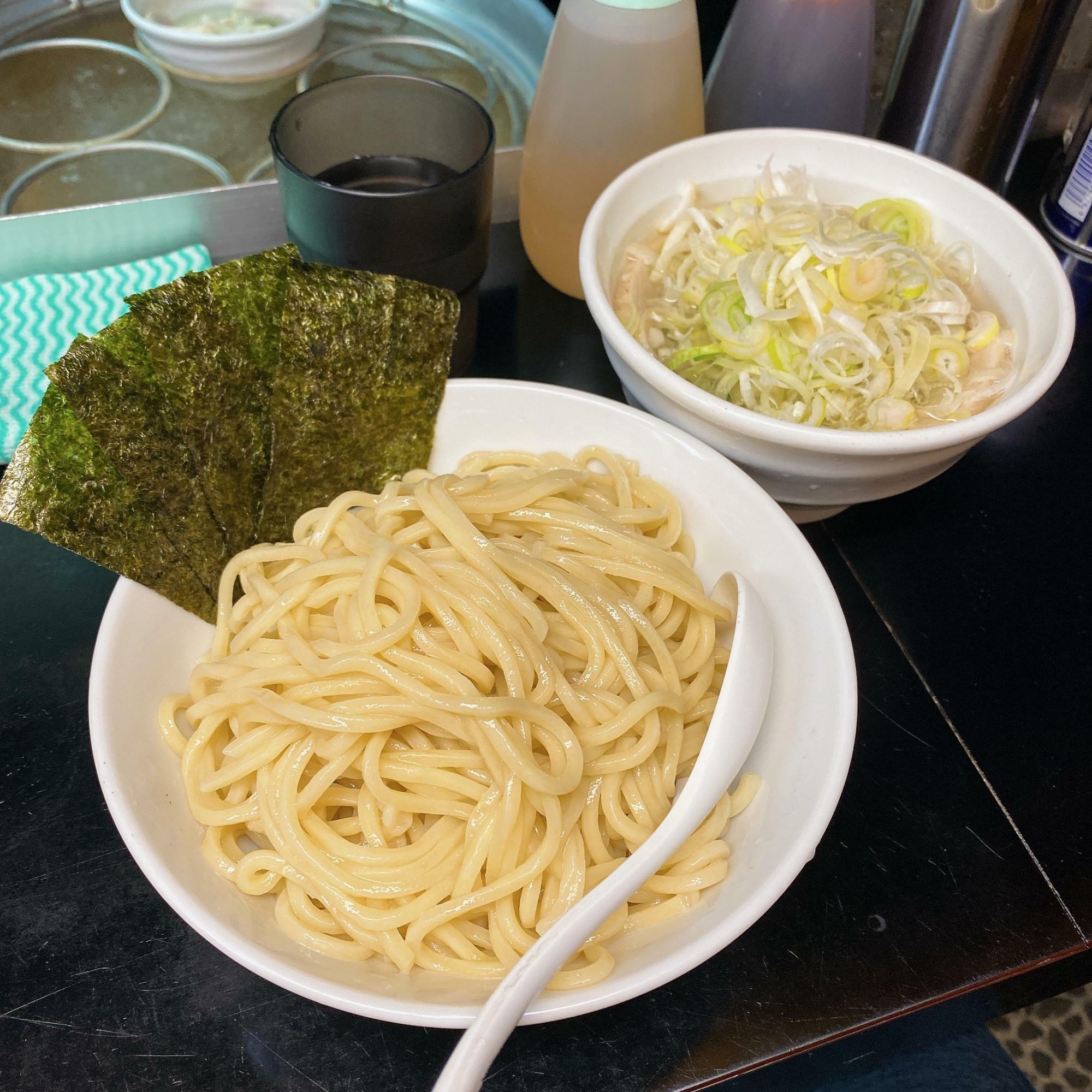 特製紅塩つけ麺、中盛り