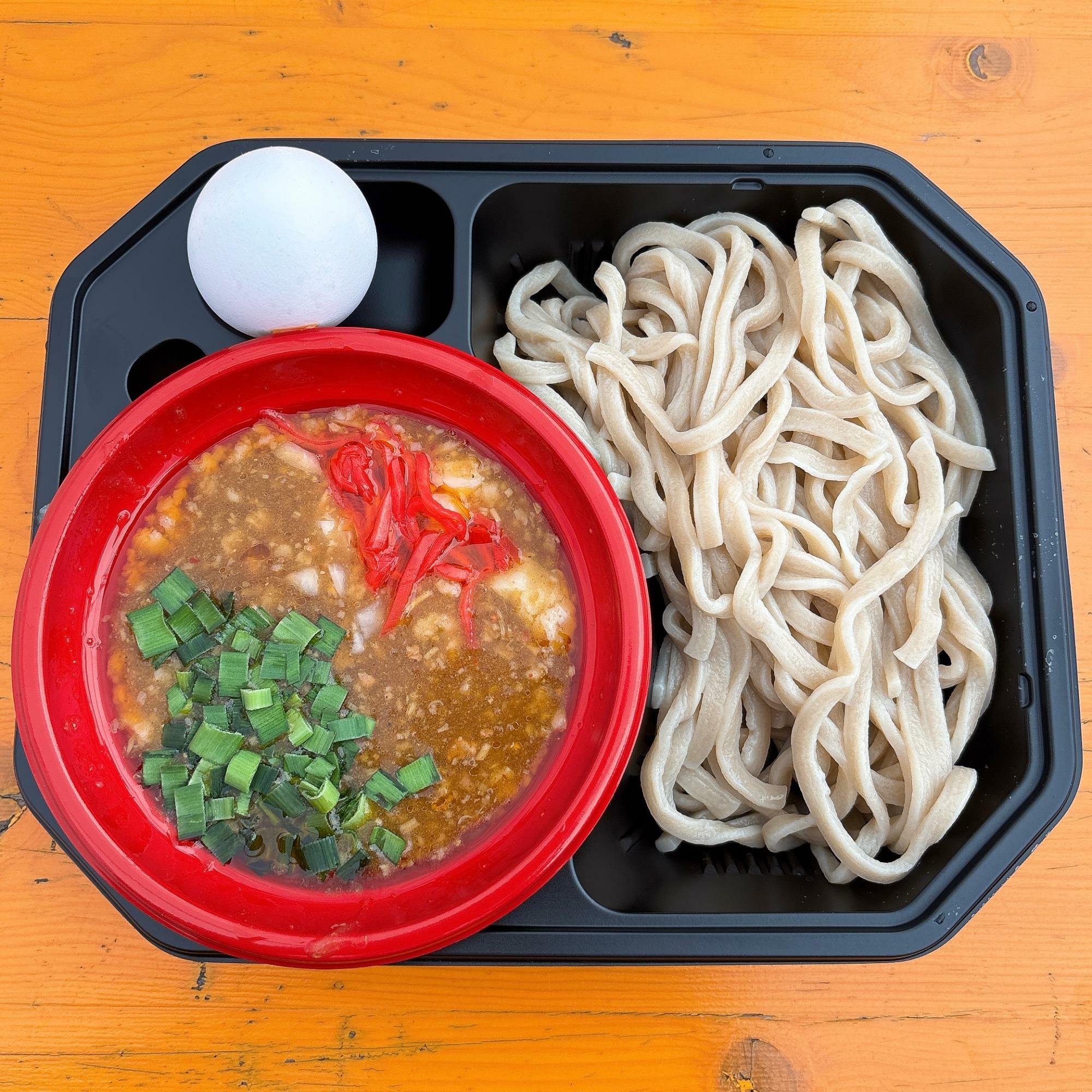 メニュー名：濃厚スタミナWキーマつけ麺