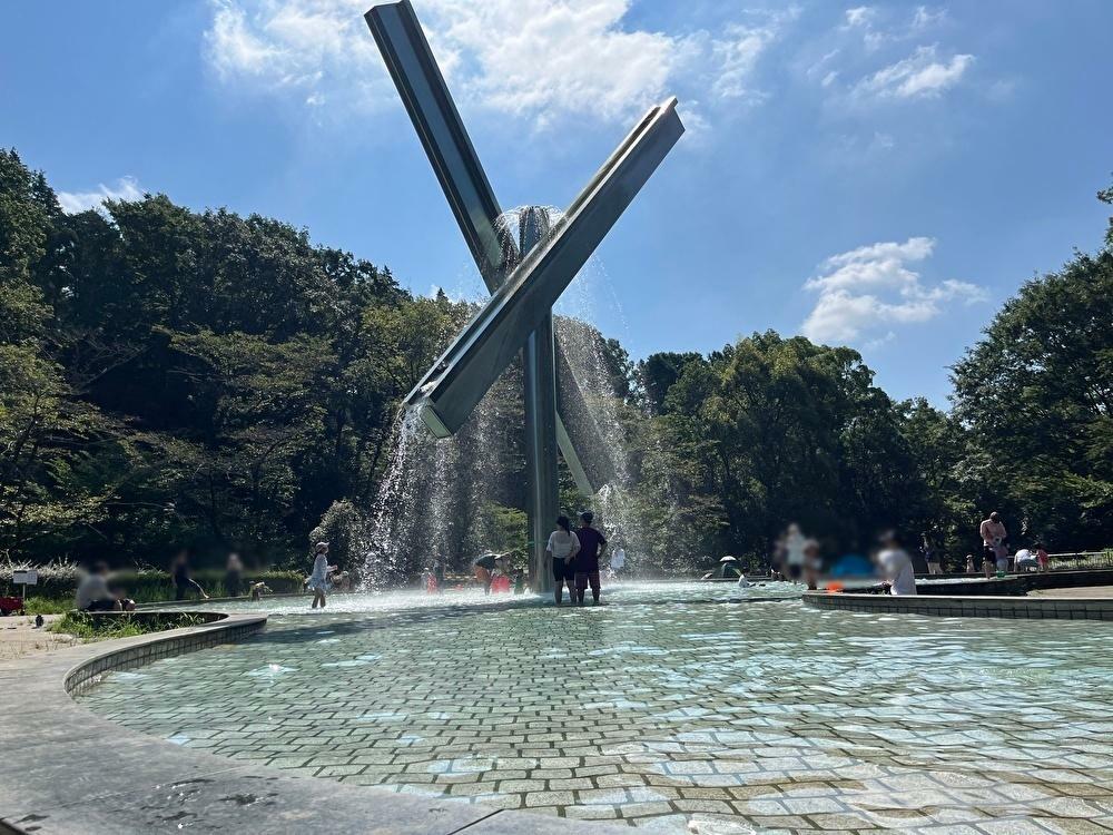 芹ヶ谷公園　虹と水の広場