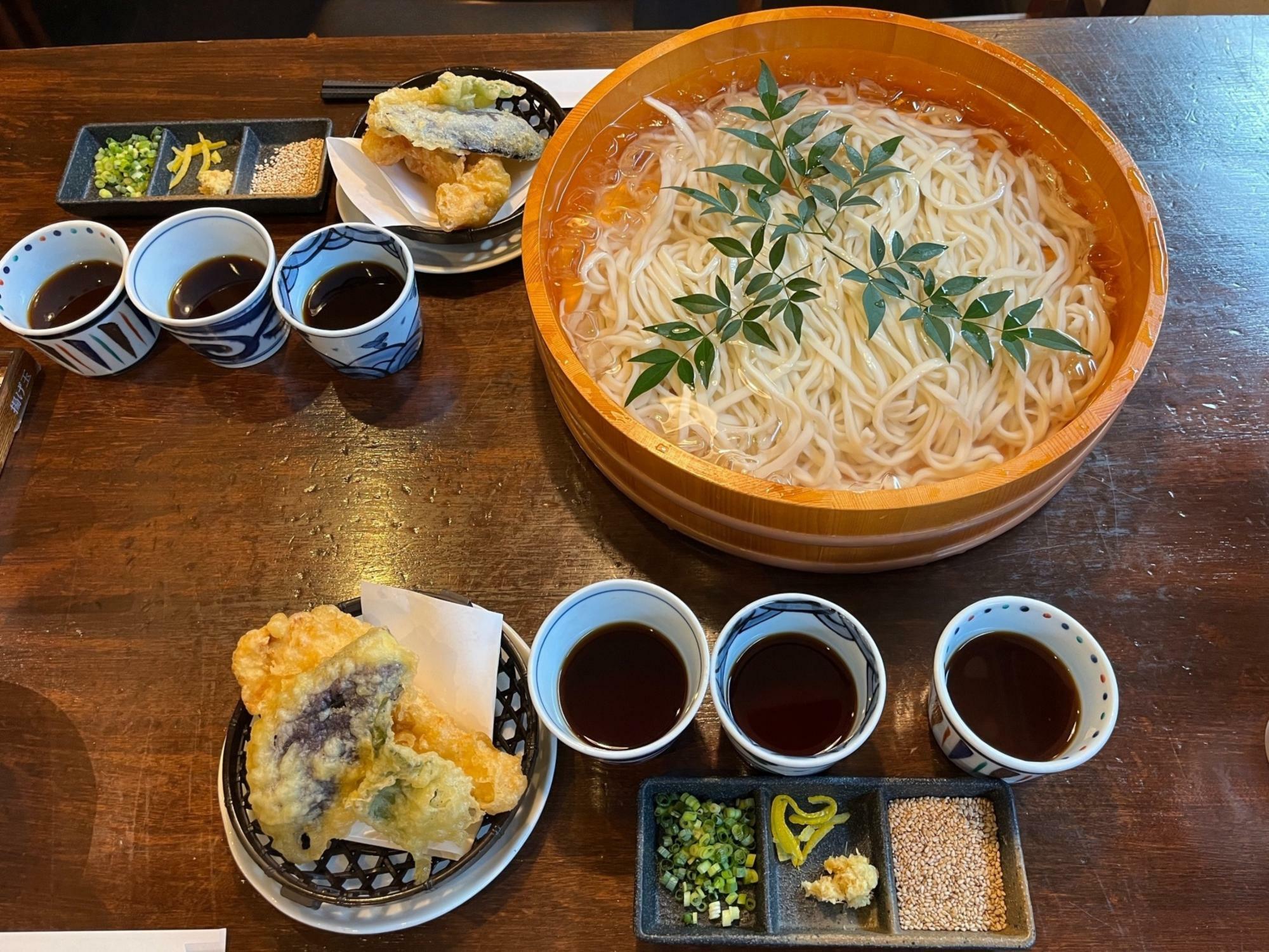 たらいうどん