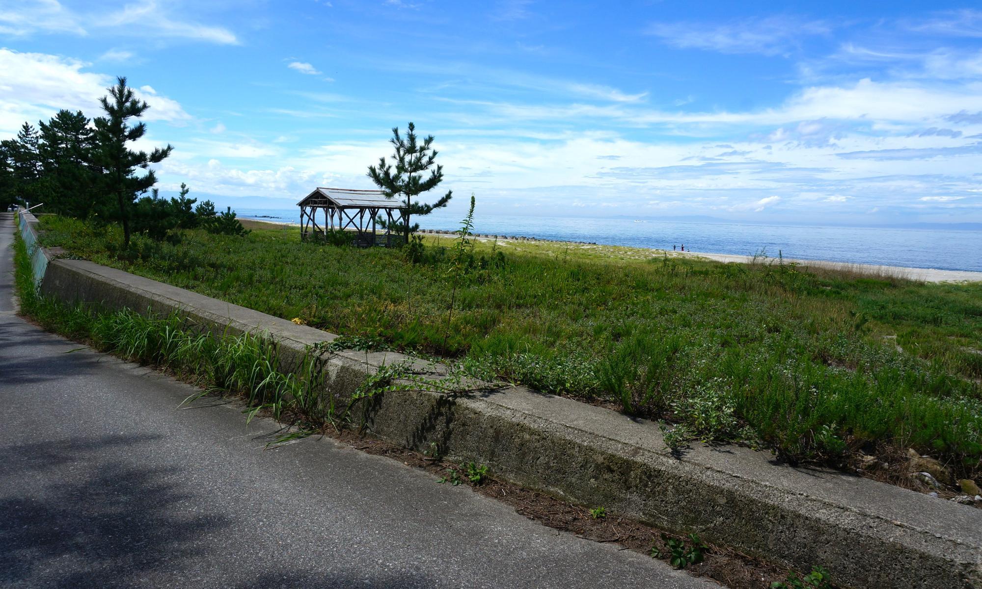 荒俣海岸（黒部市）