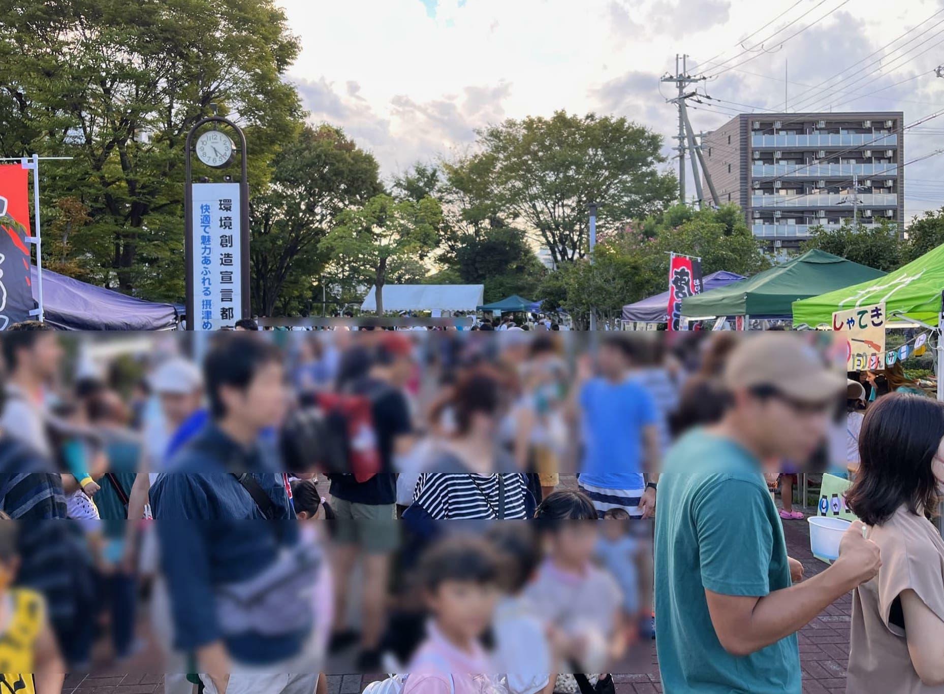 第29回正雀駅前たそがれコンサートの様子