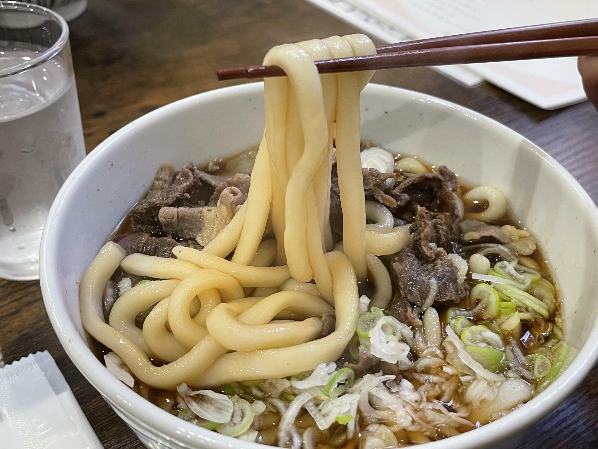 馬肉うどん