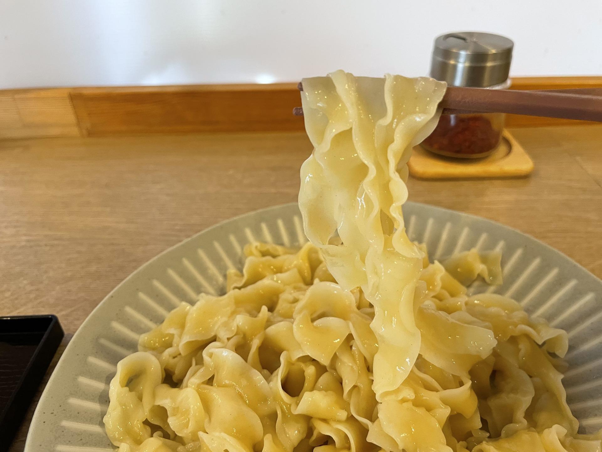 新作の麺