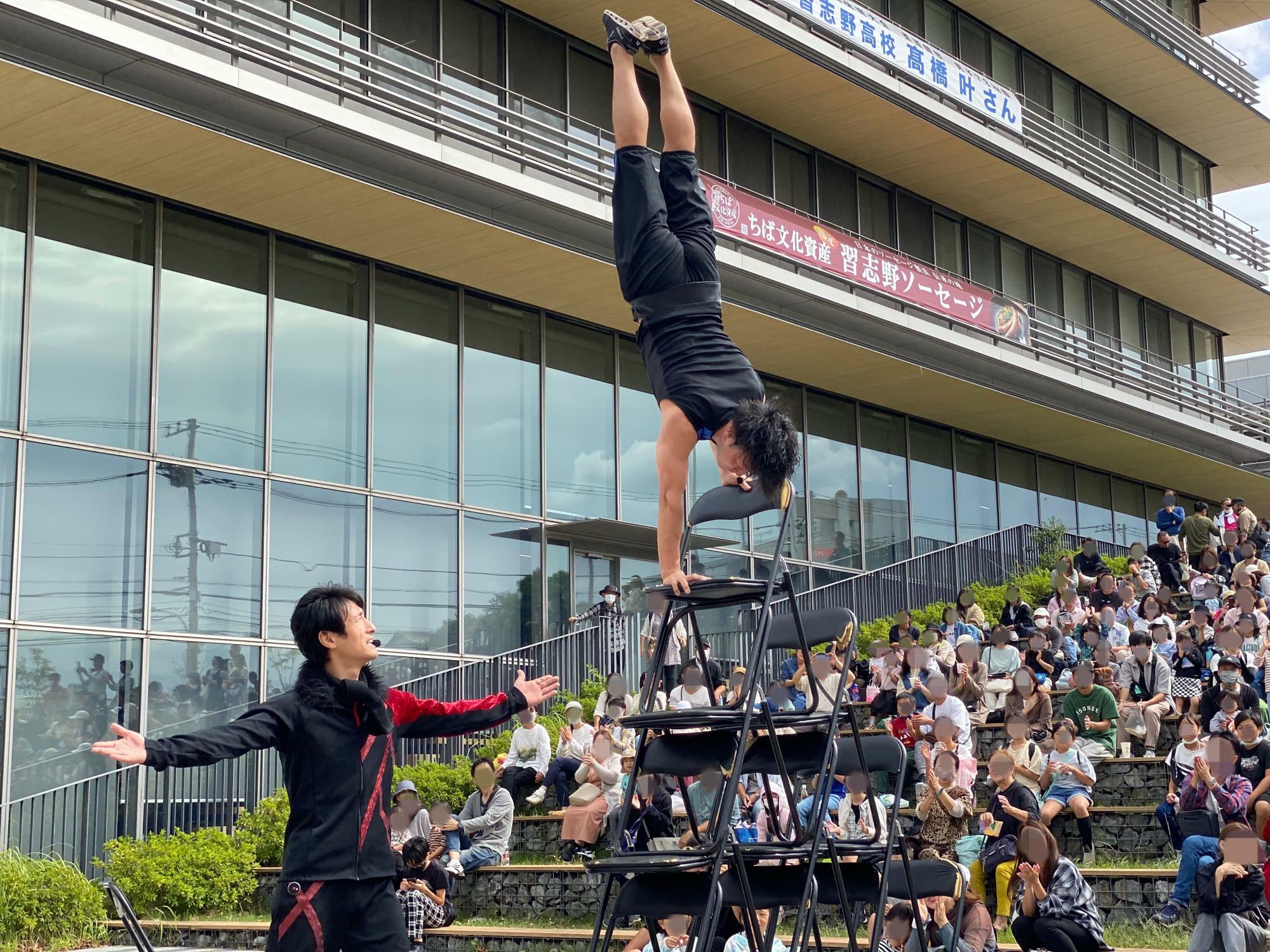 （「市民祭りきらっと習志野2023」の様子）