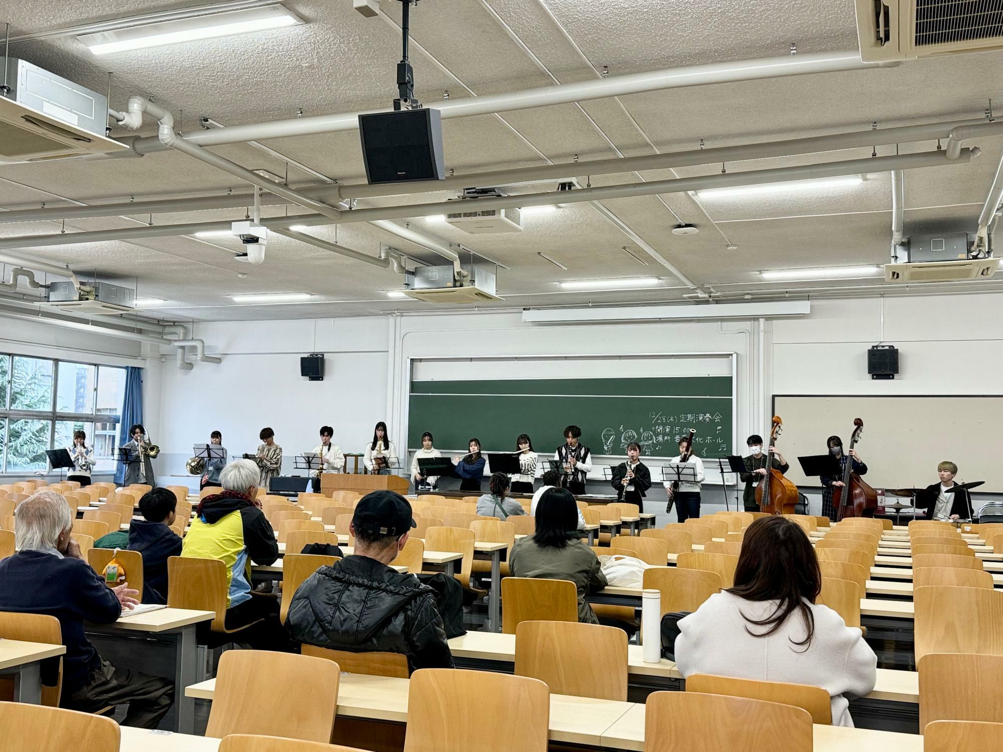 ※東邦大学管弦楽団の昨年の学園祭時の様子