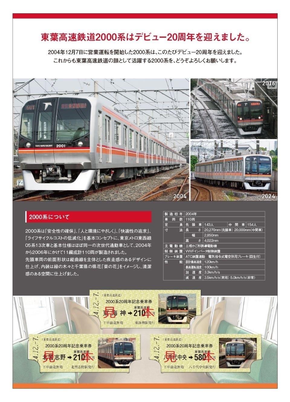 画像提供：東葉高速鉄道(株)