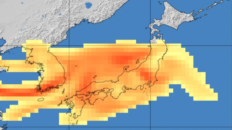 黄砂が今季初の本格的な飛来！何すればいい？黄砂の濃度が高くなるピーク時間・場所は：気象予報士解説（植松愛実） - エキスパート - Yahoo!ニュース