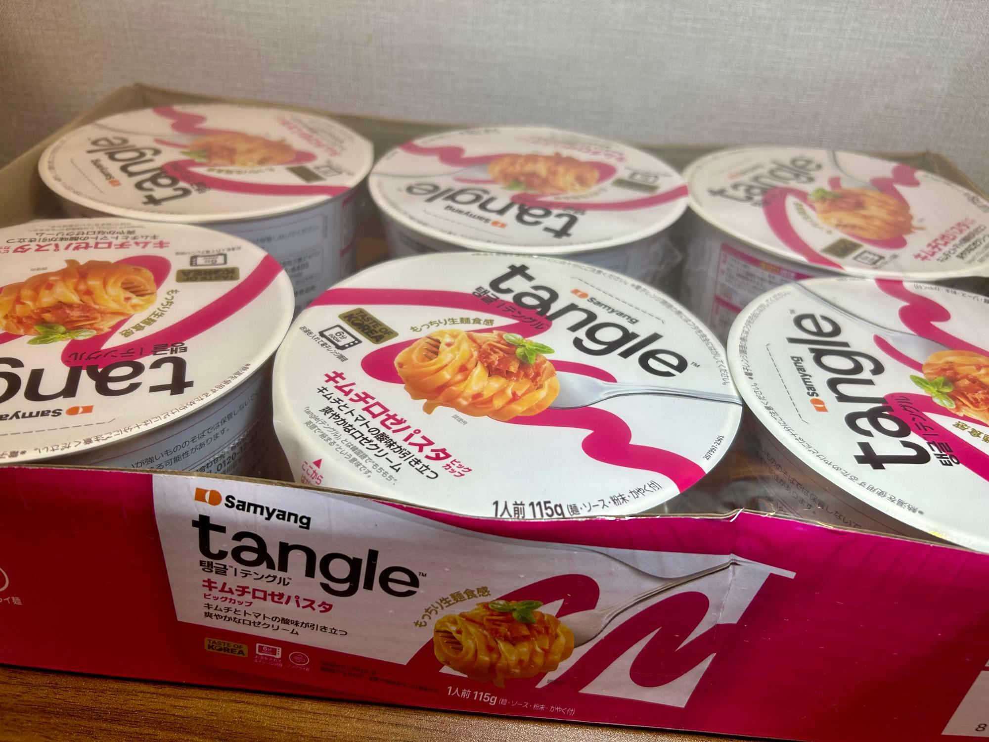 TANGLE キムチロゼパスタ 6食入り　1398円