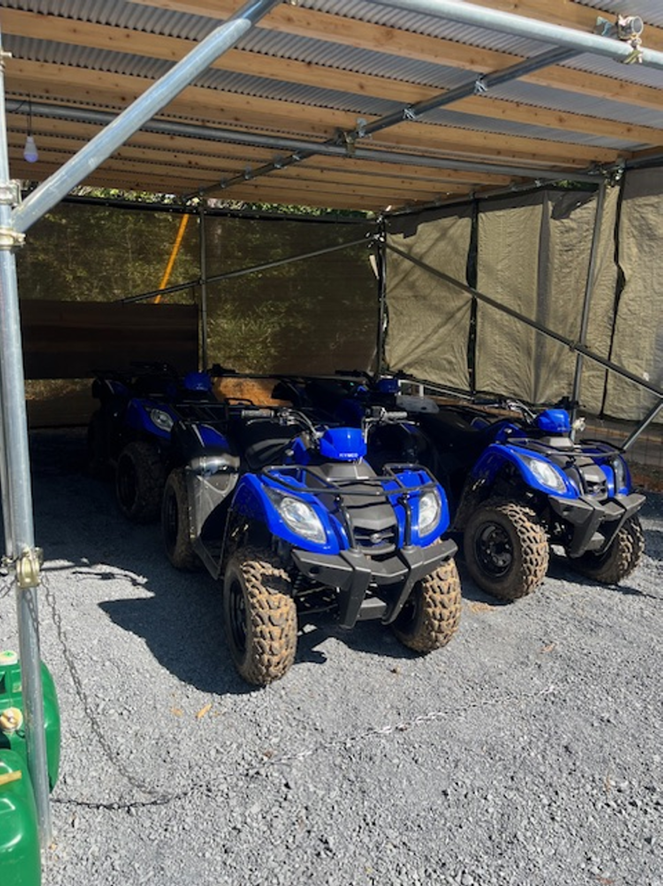 奈義町】林道を駆ける解放感いっぱいの四輪バギー体験（雨後のなぎ