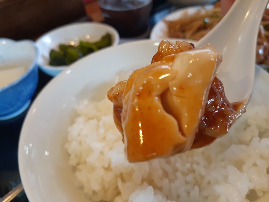「麻婆豆腐」でもご飯がすすむ