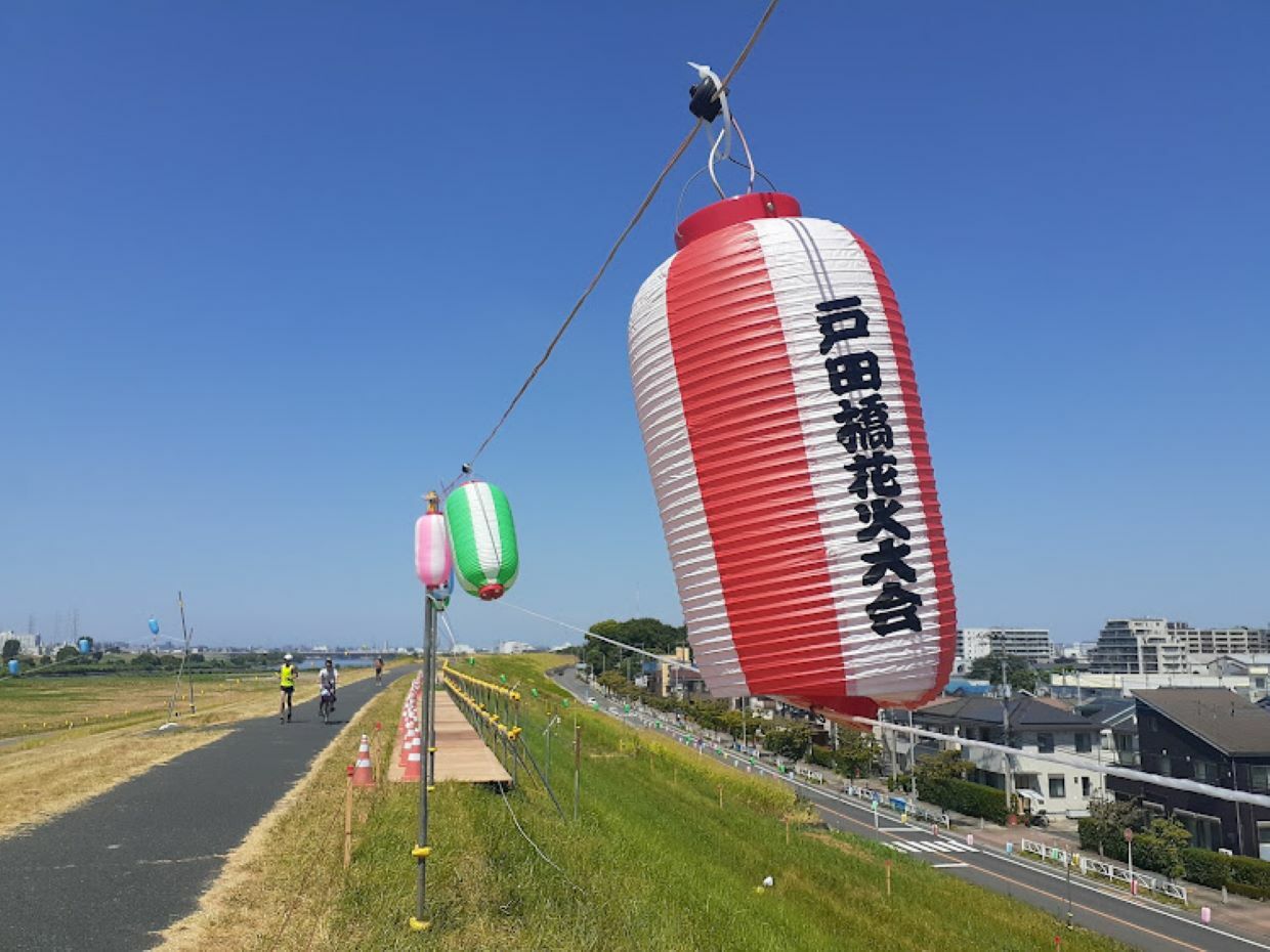 4年ぶりの復活を果たす「戸田橋花火大会」会場