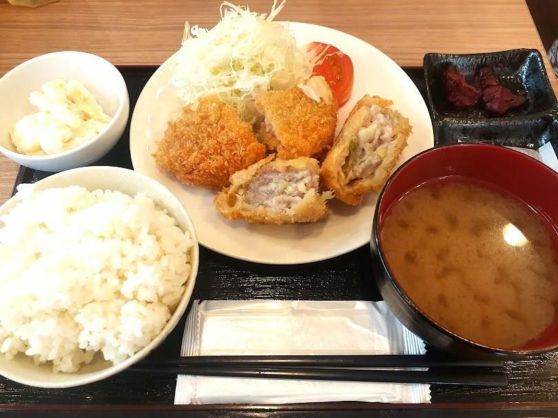 豚こまカツ定食