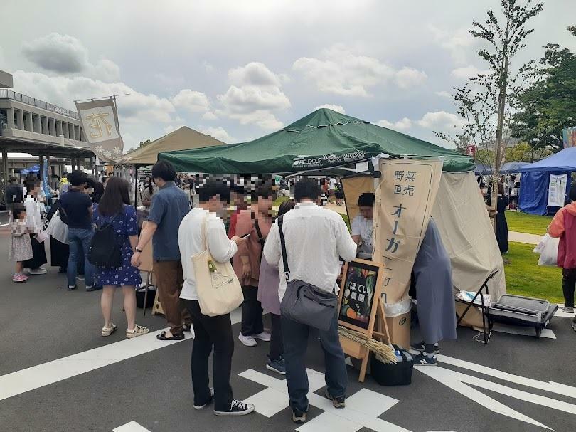 初出店でも人気の「ほてい農園」（2024年6月）